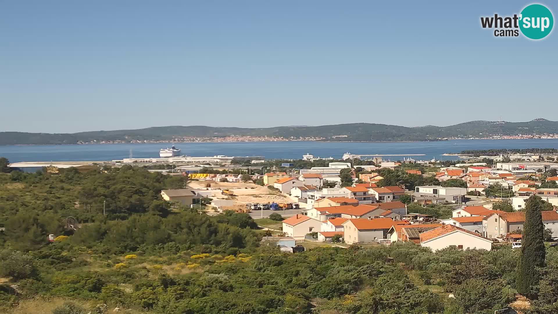 Zadar Porto di Gazenica Webcam Panorama, Zara, Croazia