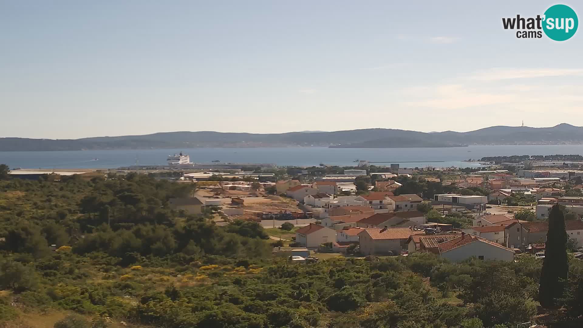 Zadar Port Gazenica Webcam Panorama, Zadar, Croatia