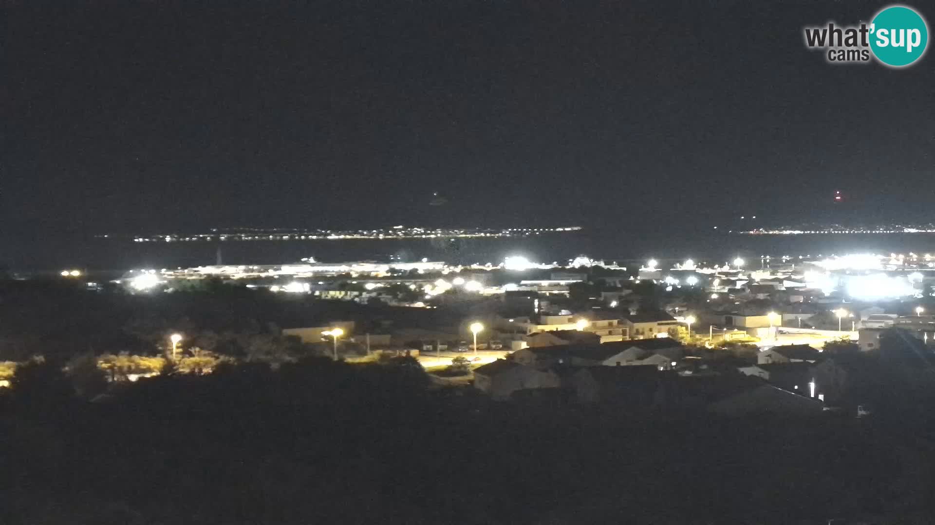 Panoramska web kamera Luke Gaženica u Zadru, Hrvatska