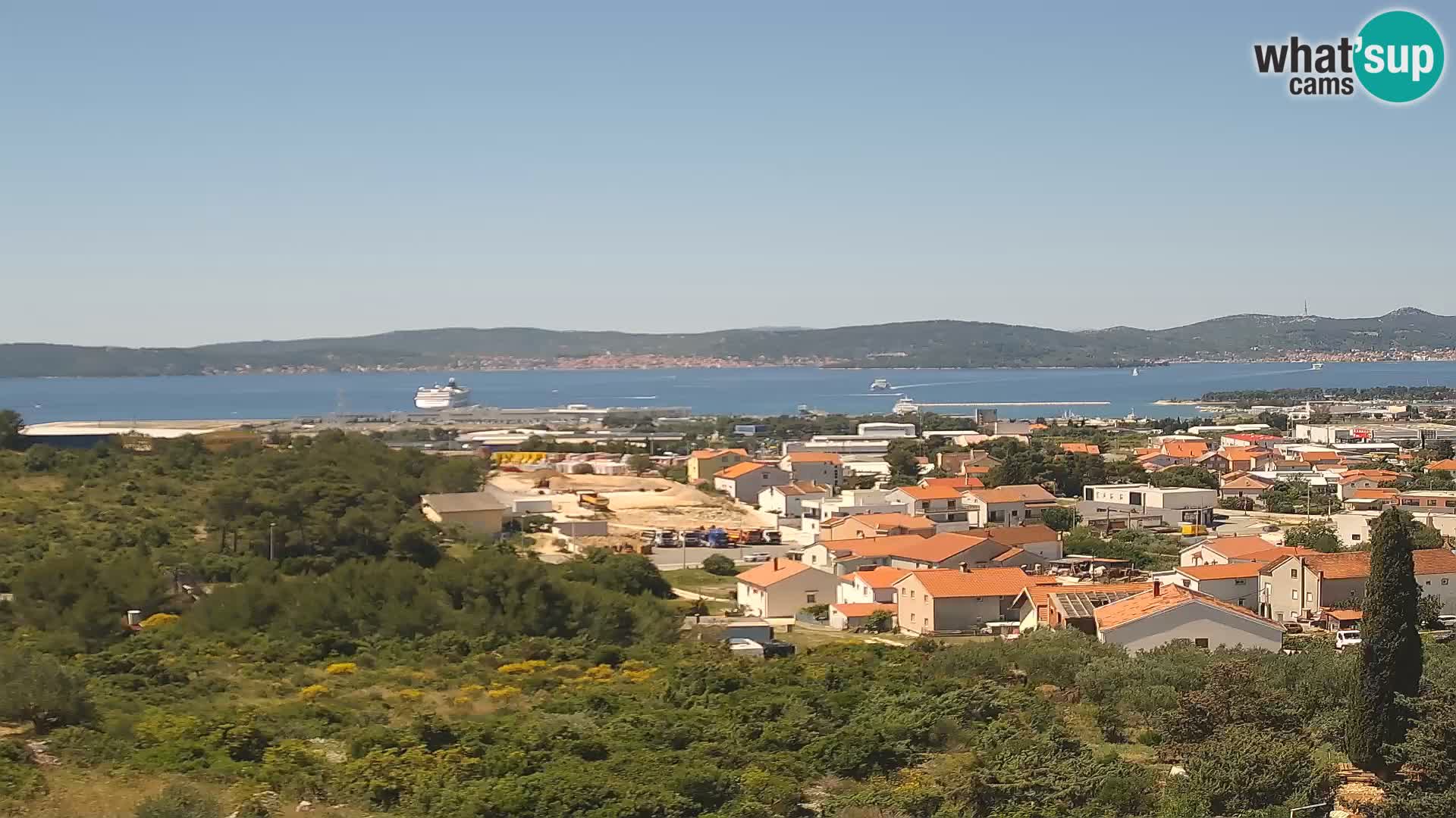 Zadar Porto di Gazenica Webcam Panorama, Zara, Croazia