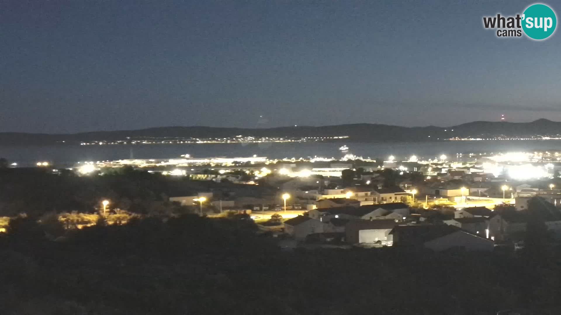 Zadar Port Gazenica Webcam Panorama, Zadar, Croatie