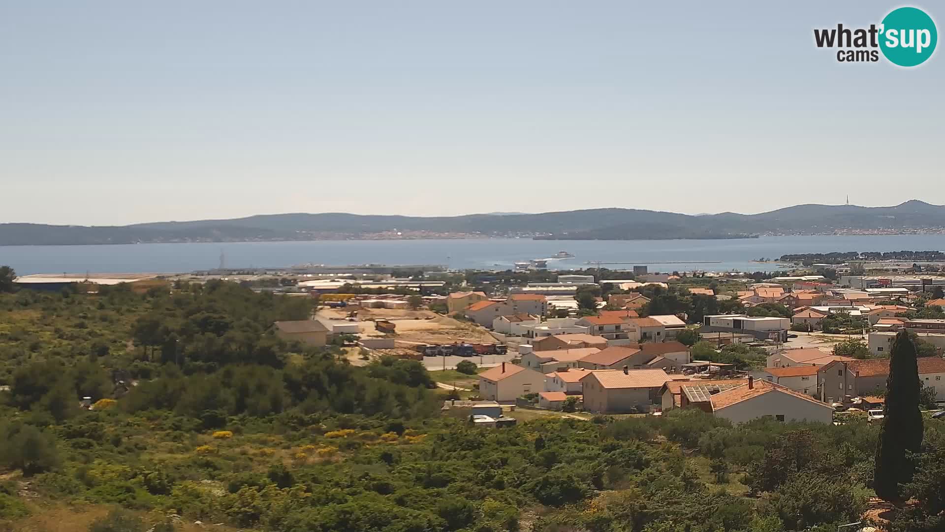 Zadar Port Gazenica Webcam Panorama, Zadar, Kroatien