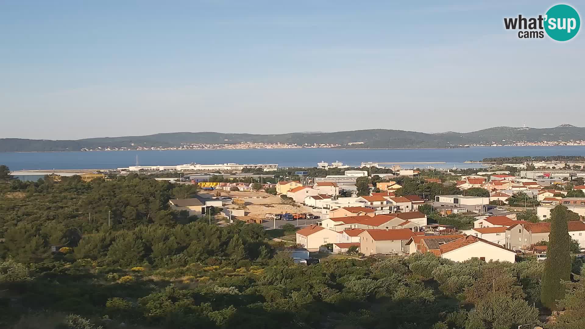 Zadar Port Gazenica Webcam Panorama, Zadar, Croatie