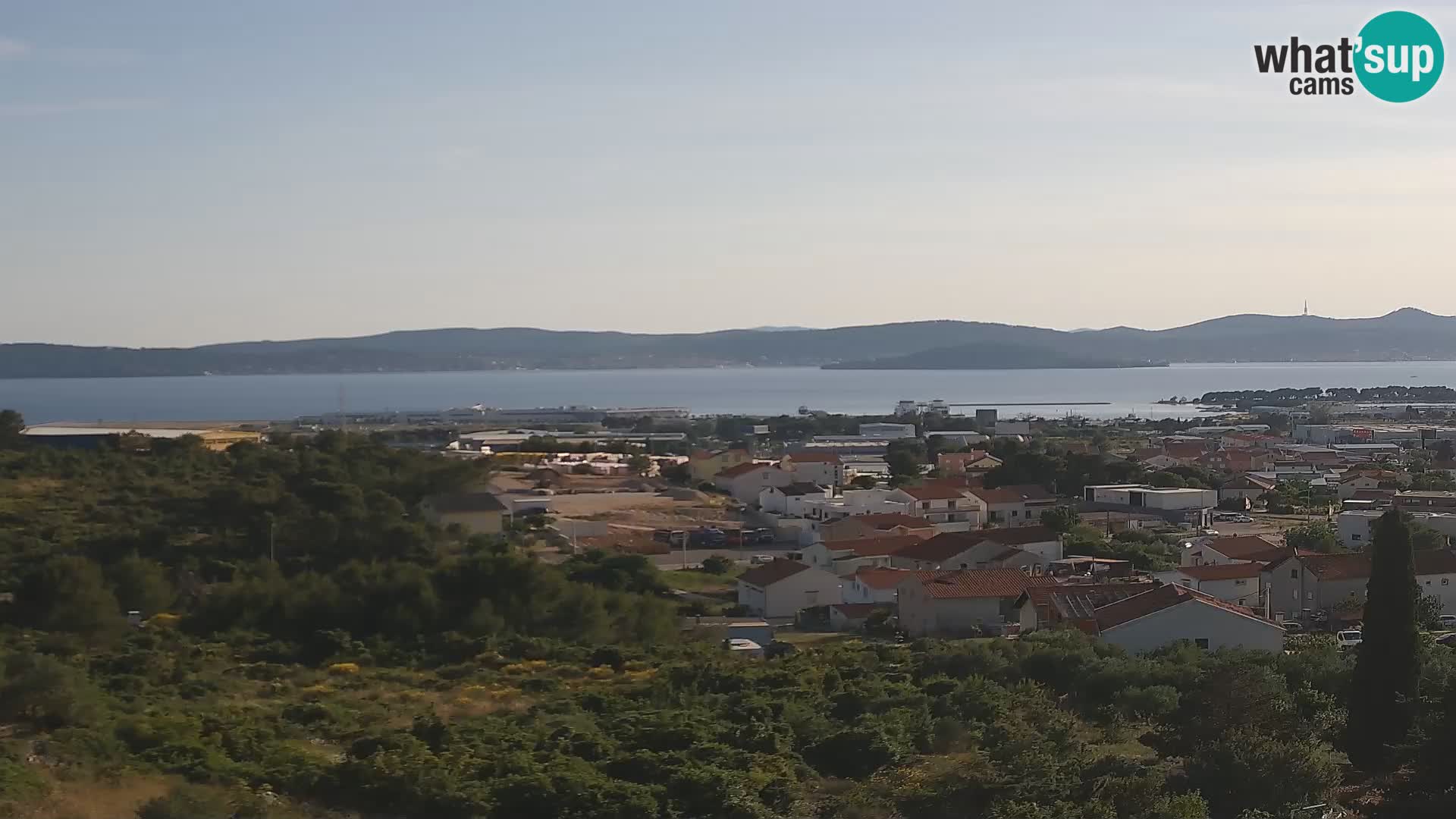 Zadar Port Gazenica Webcam Panorama, Zadar, Croatie