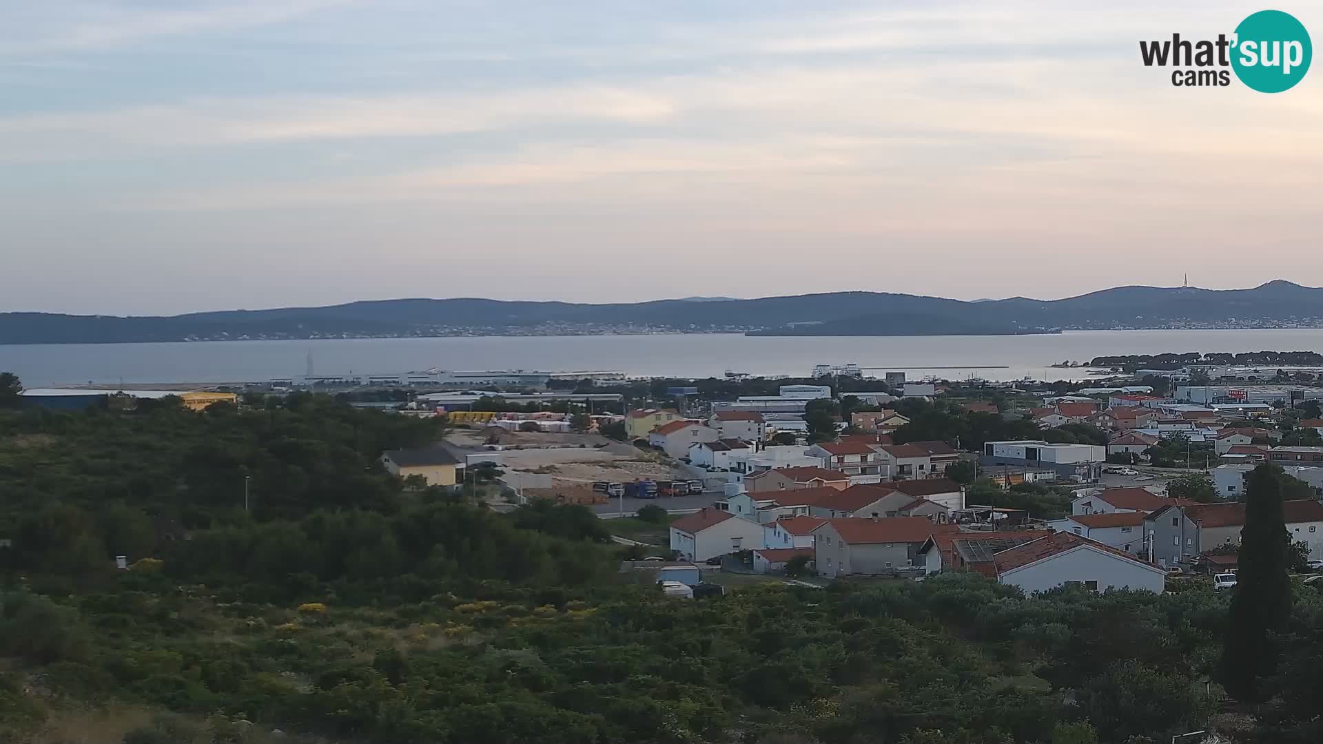 Zadar Port Gazenica Webcam Panorama, Zadar, Croatie