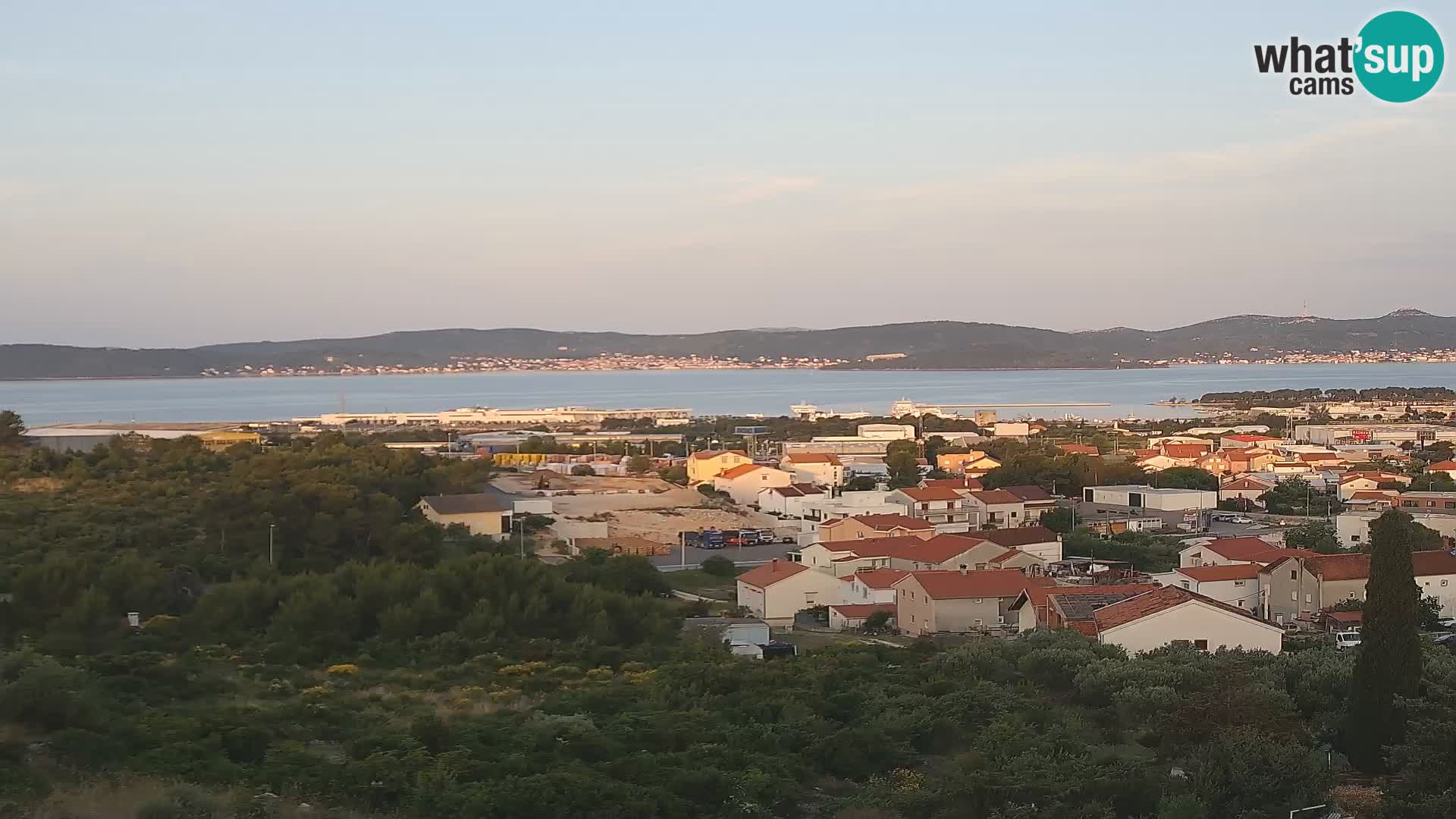 Zadar Port Gazenica Webcam Panorama, Zadar, Croatie