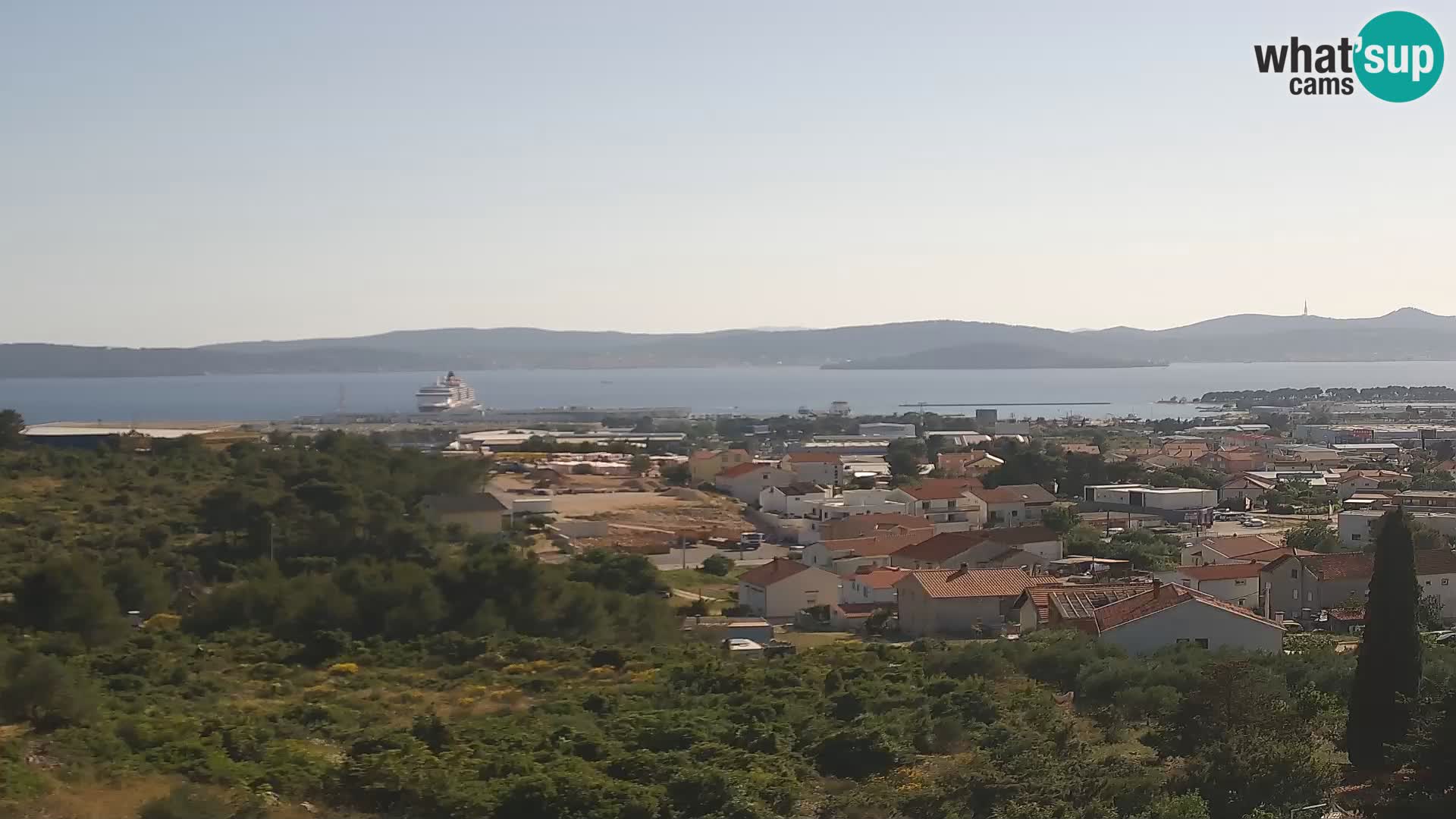 Zadar Porto di Gazenica Webcam Panorama, Zara, Croazia