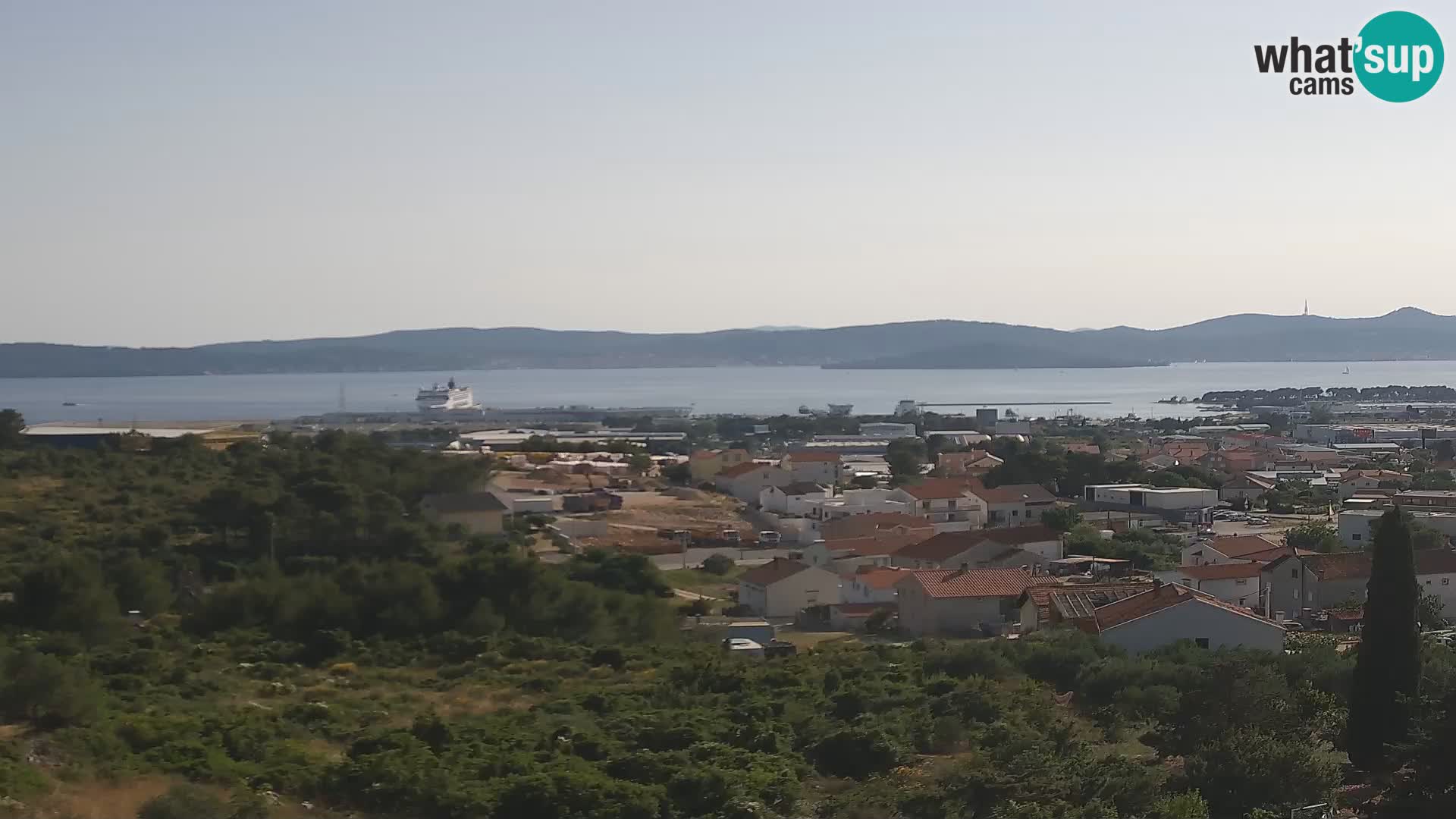 Zadar Port Gazenica Webcam Panorama, Zadar, Croatia