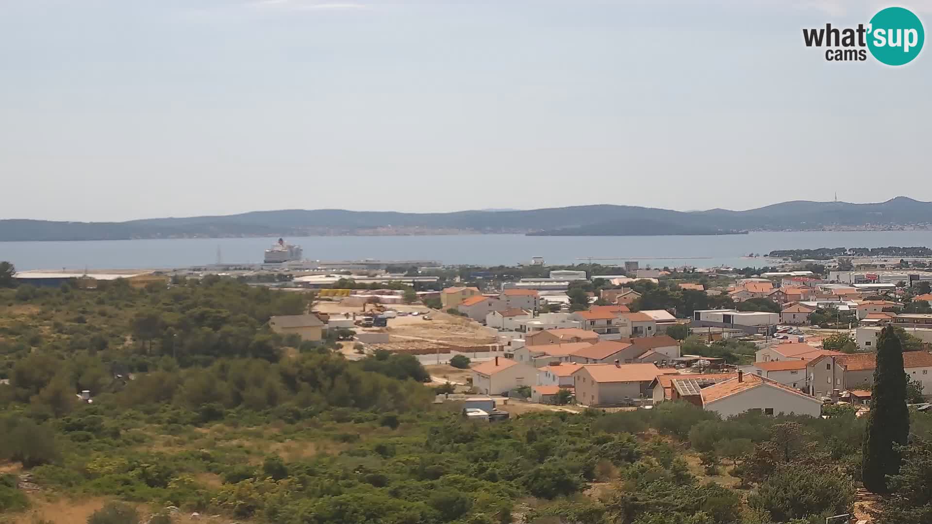 Panoramska web kamera Luke Gaženica u Zadru, Hrvatska
