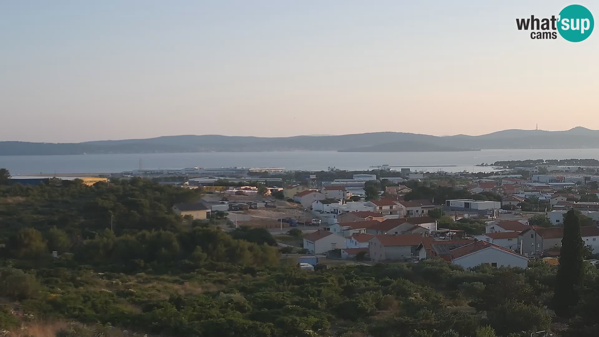 Zadar Port Gazenica Webcam Panorama, Zadar, Croatia