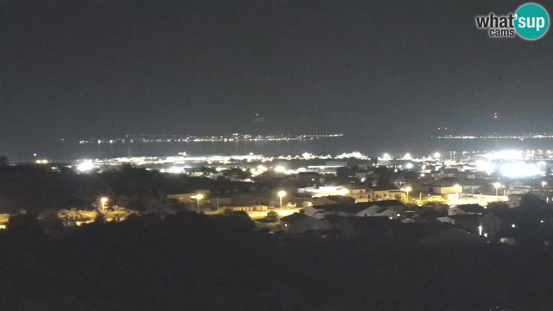 Panorama de la Webcam del Puerto Gazenica de Zadar, Zadar, Croacia