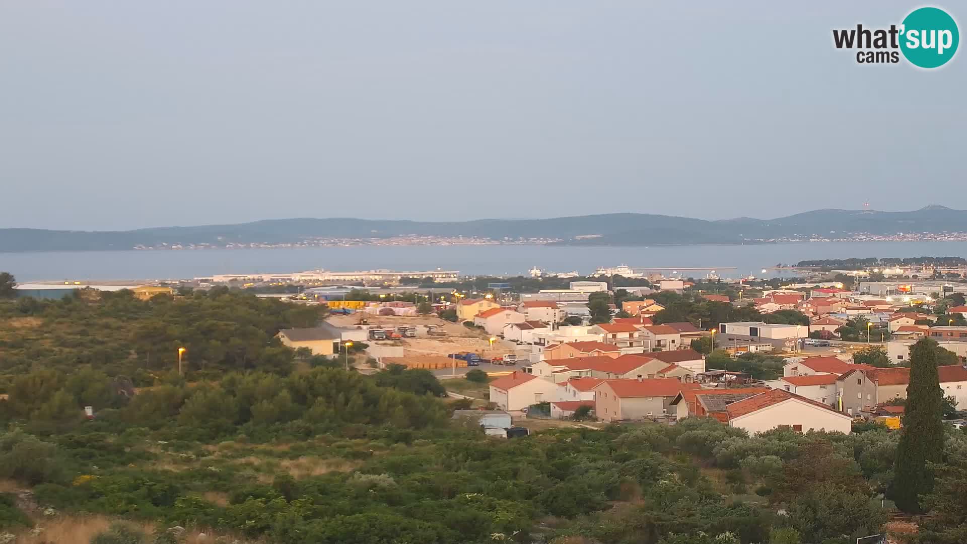 Zadar Port Gazenica Webcam Panorama, Zadar, Croatia