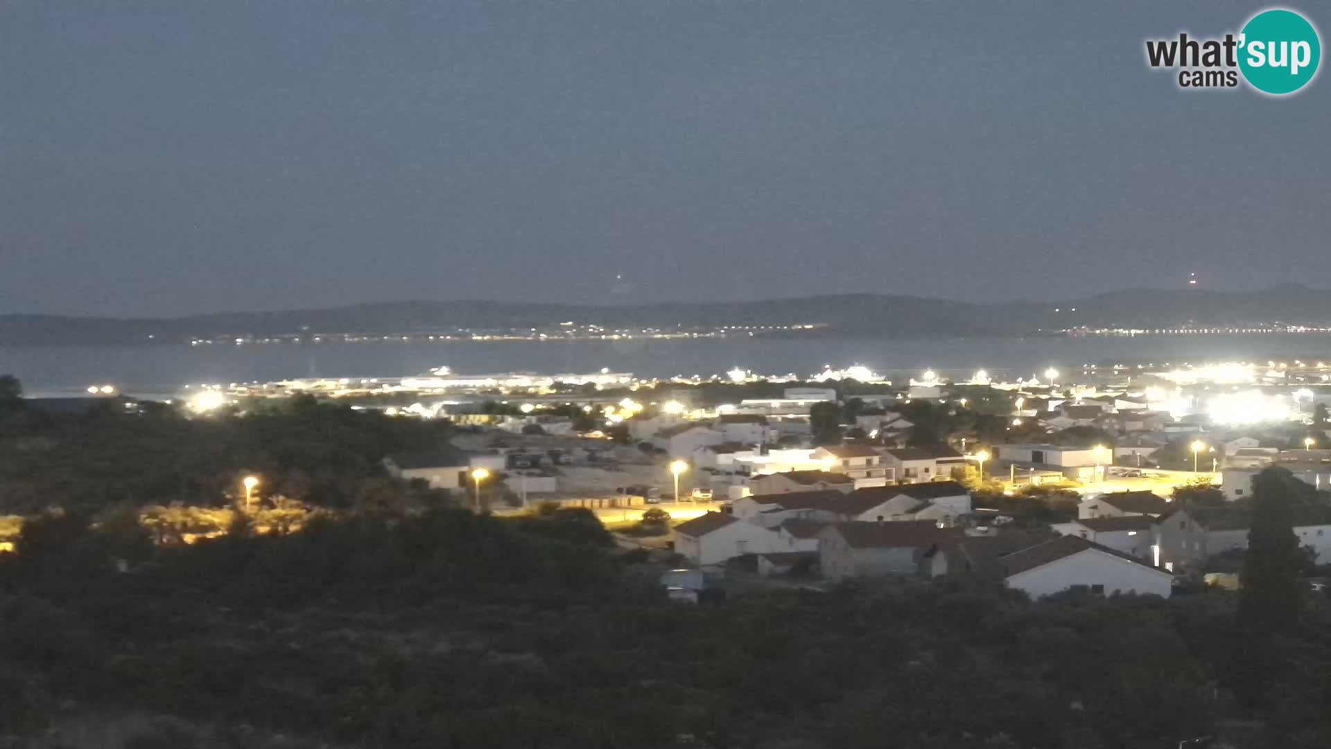 Zadar Pristanišče Gazenica s panoramsko spletno kamero, Zadar, Hrvaška
