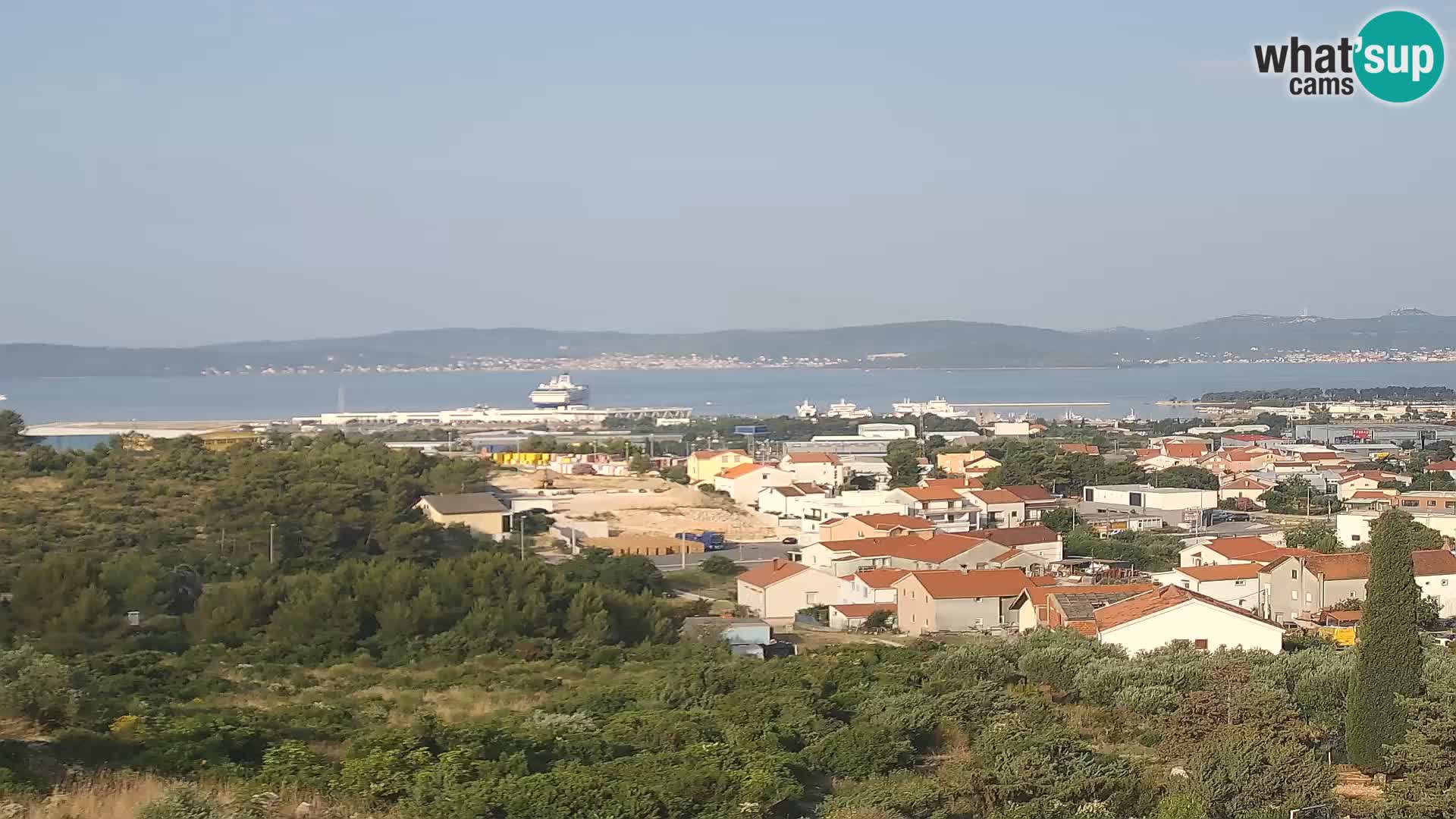 Zadar Port Gazenica Webcam Panorama, Zadar, Croatia