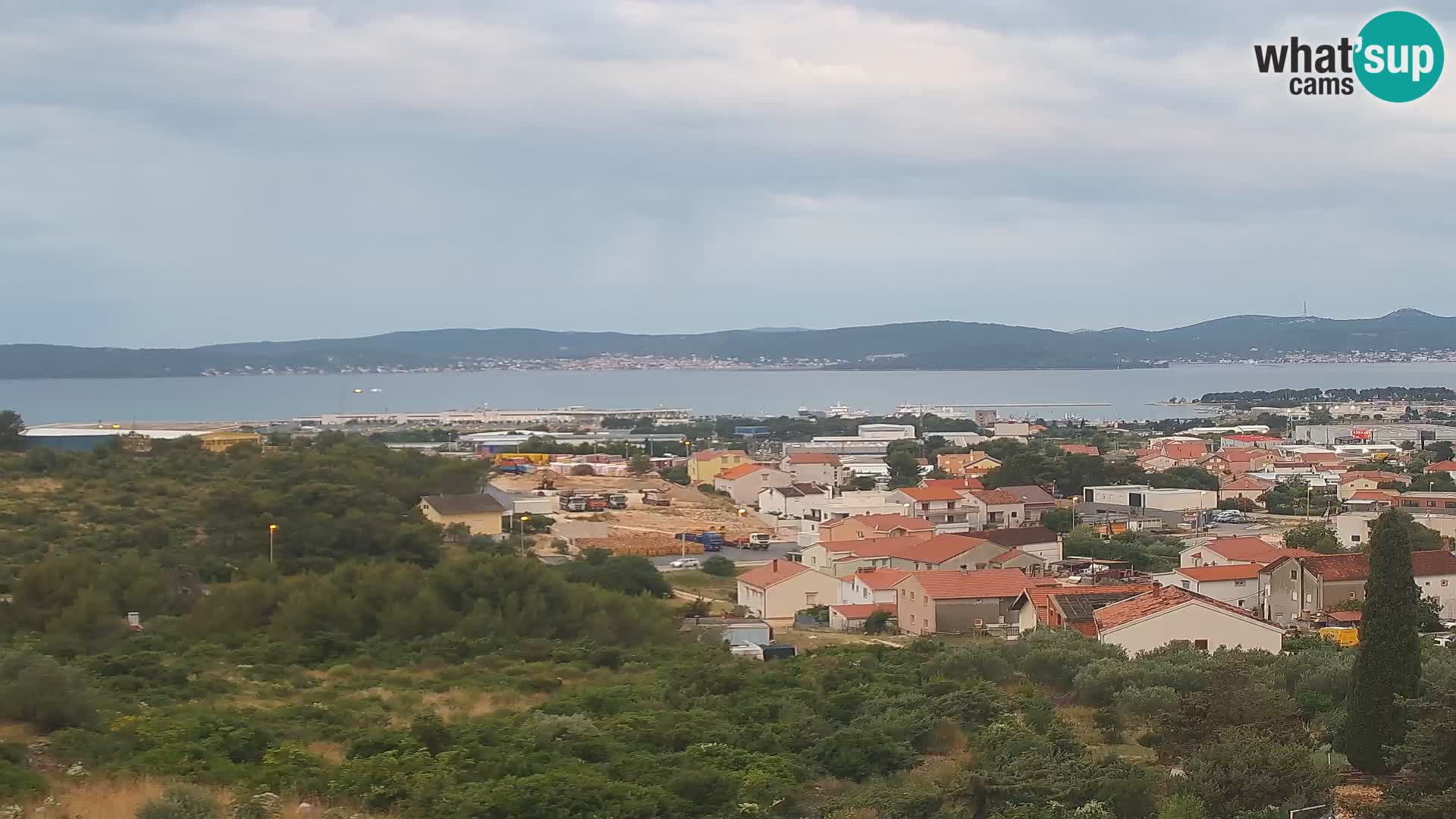 Zadar Port Gazenica Webcam Panorama, Zadar, Croatie