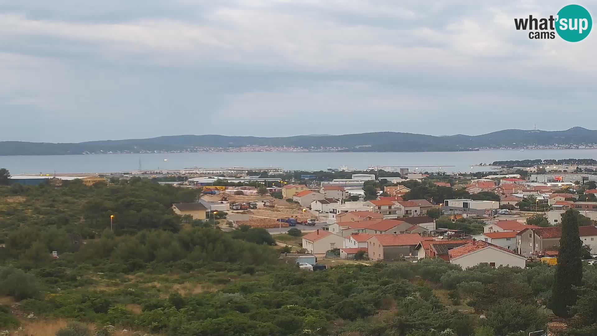 Zadar Port Gazenica Webcam Panorama, Zadar, Croatia