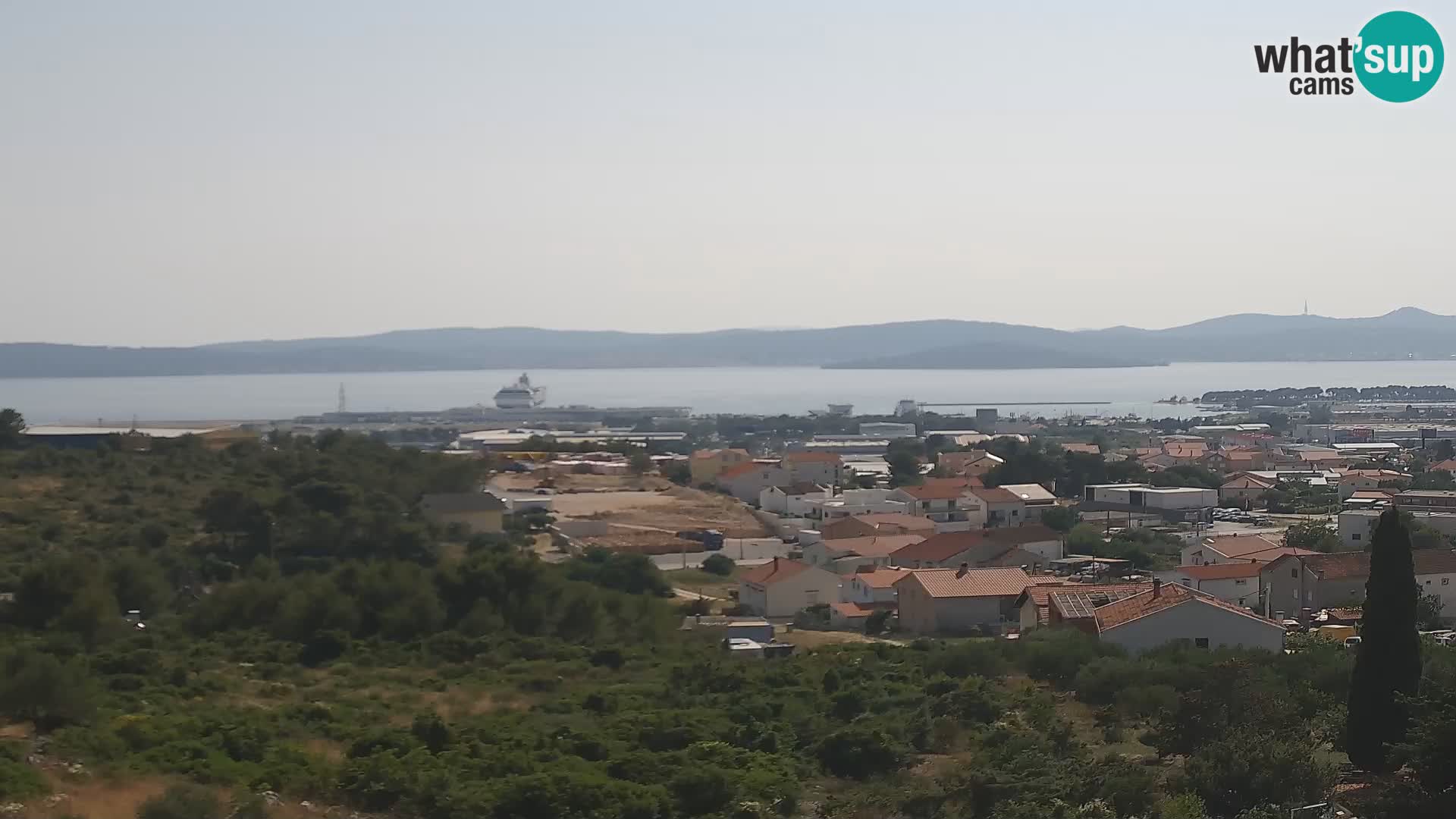 Zadar Porto di Gazenica Webcam Panorama, Zara, Croazia