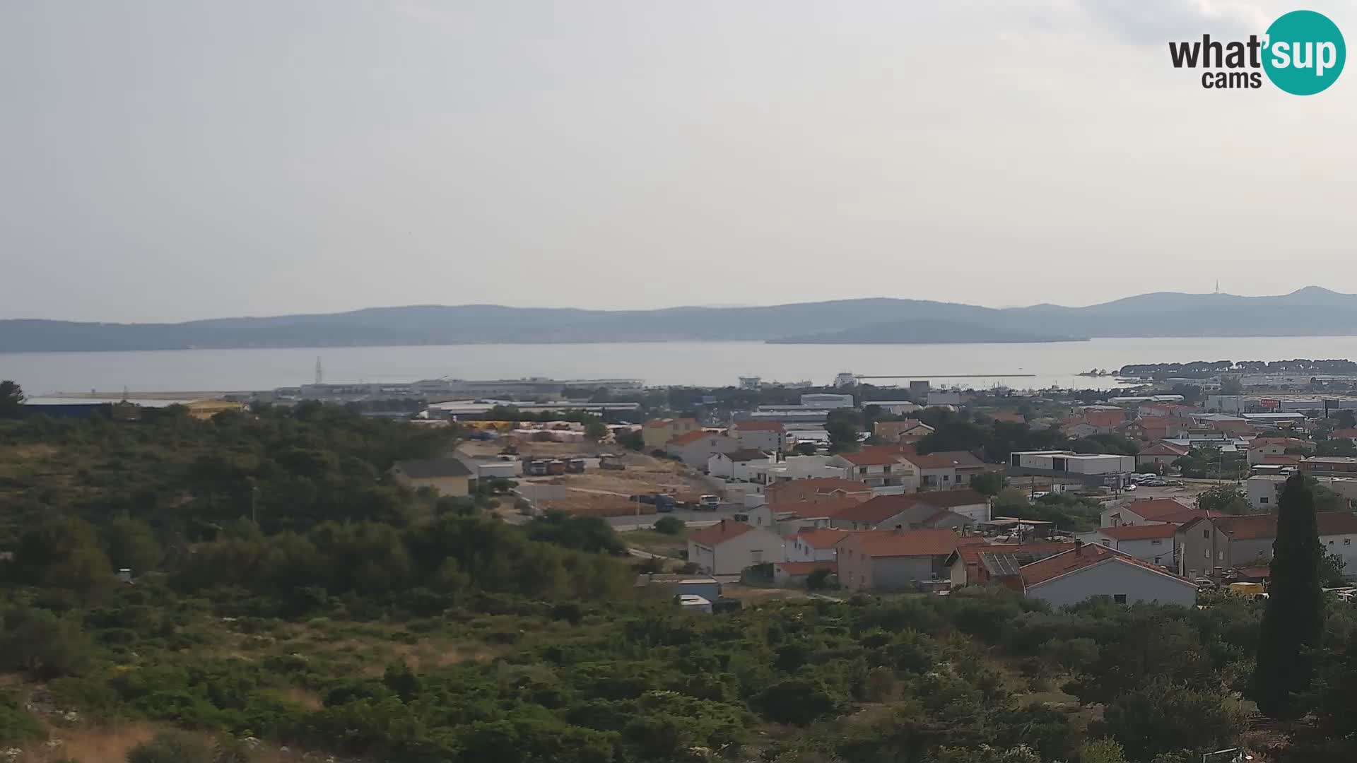 Panoramska web kamera Luke Gaženica u Zadru, Hrvatska