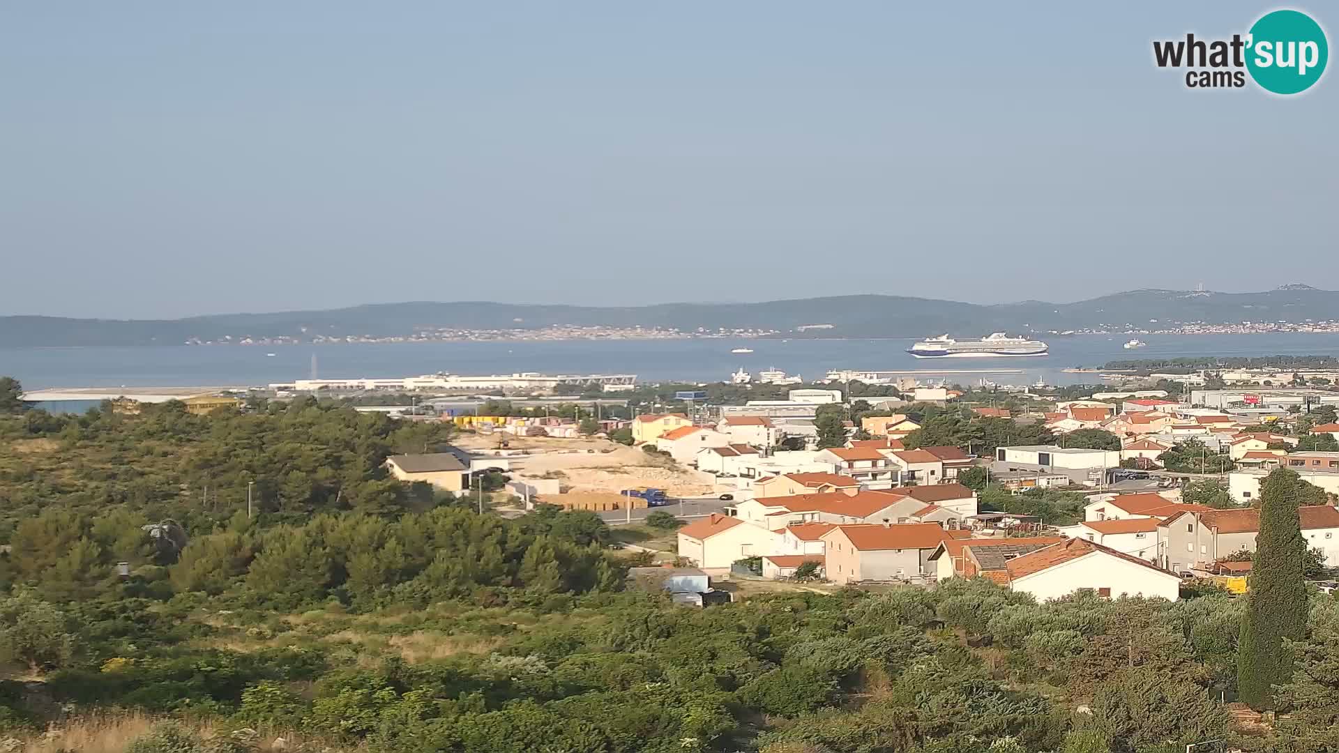 Zadar Porto di Gazenica Webcam Panorama, Zara, Croazia