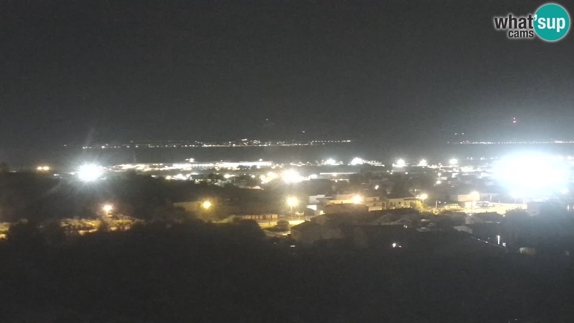 Panorama de la Webcam del Puerto Gazenica de Zadar, Zadar, Croacia