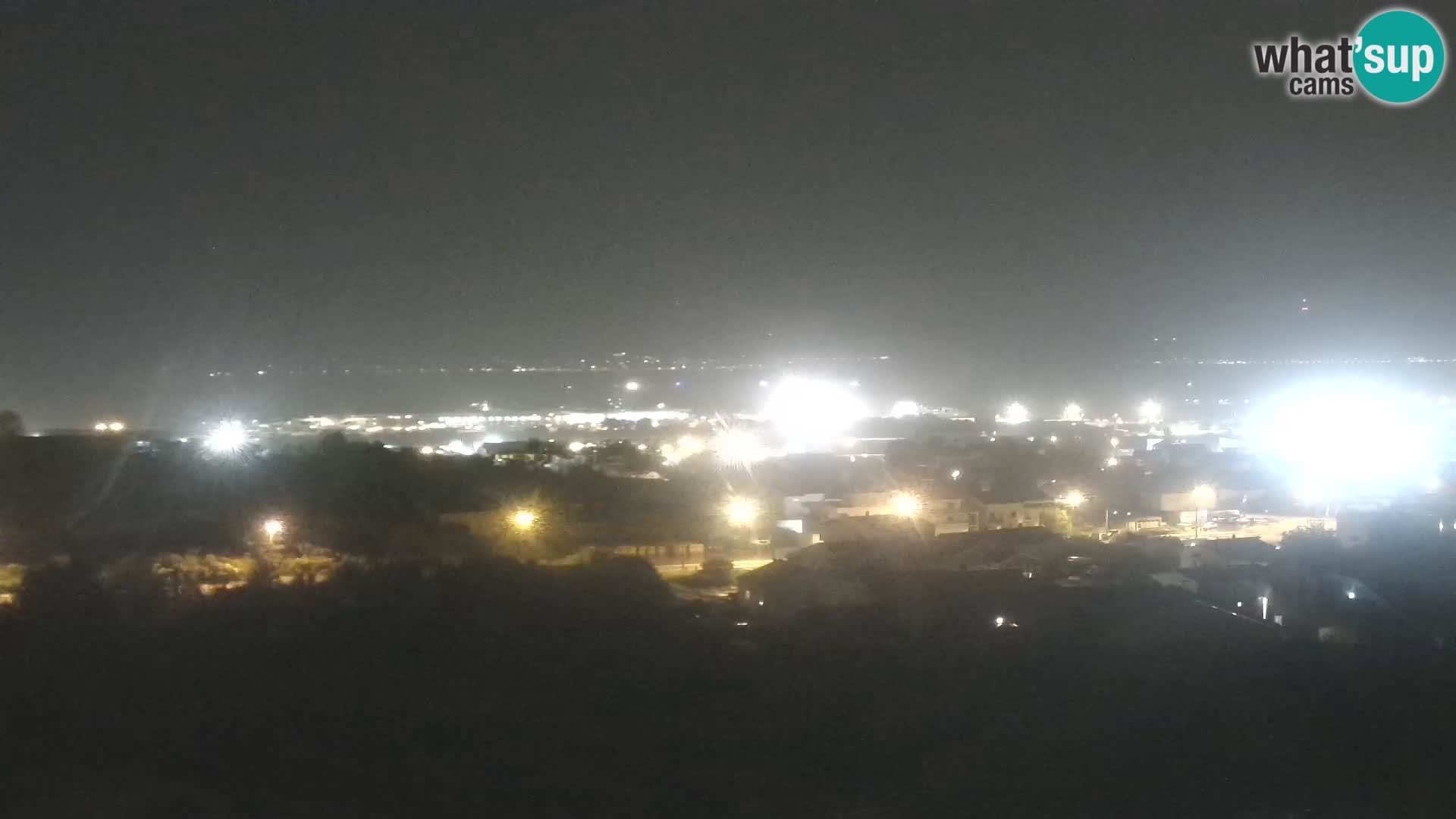 Panorama de la Webcam del Puerto Gazenica de Zadar, Zadar, Croacia