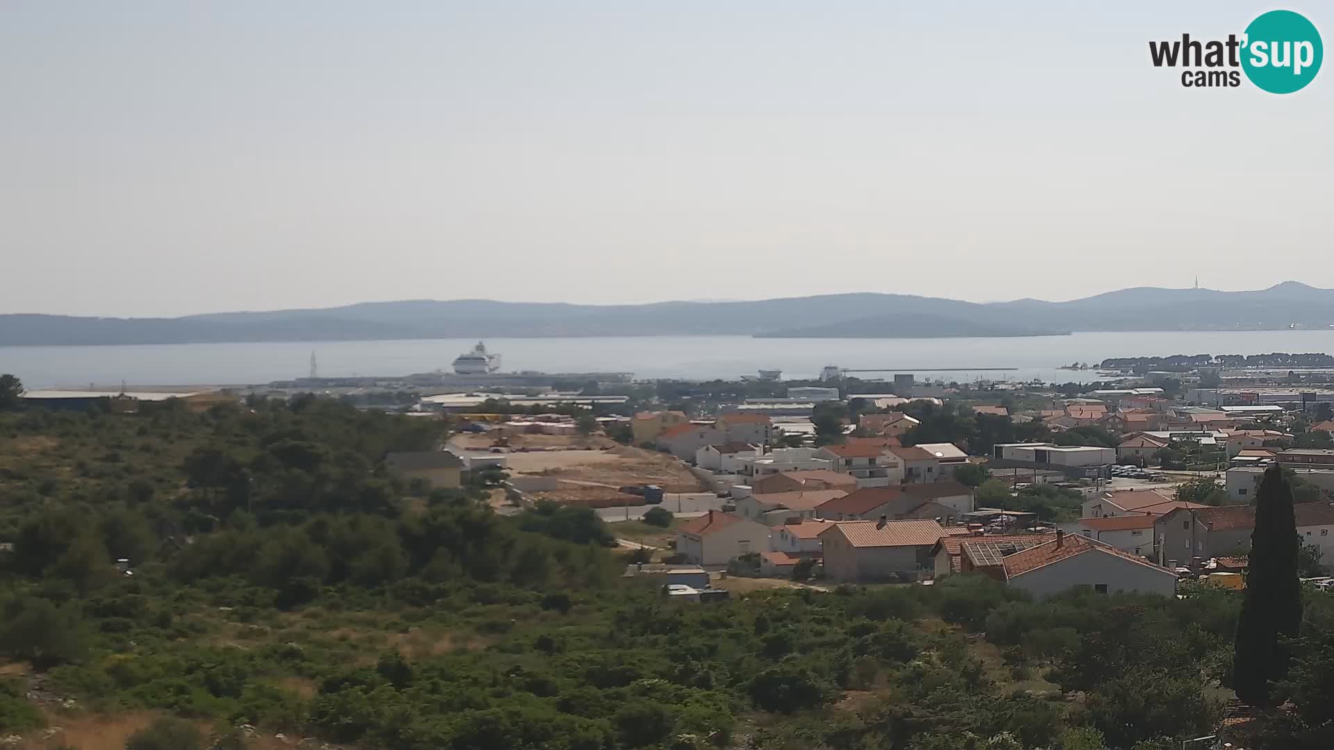 Zadar Port Gazenica Webcam Panorama, Zadar, Croatie