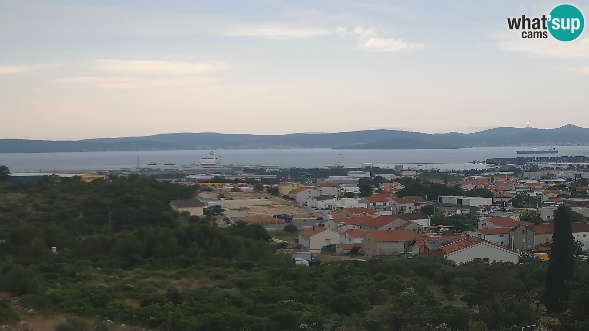 Zadar Port Gazenica Webcam Panorama, Zadar, Croatie