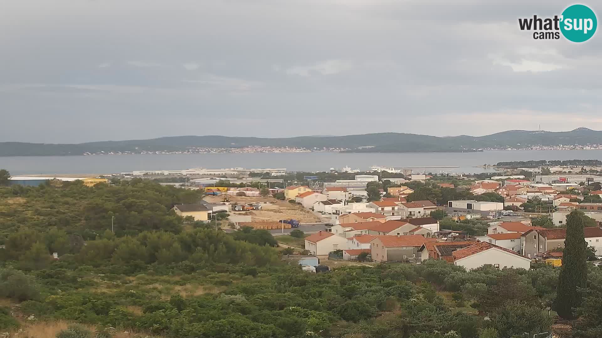 Zadar Port Gazenica Webcam Panorama, Zadar, Croatie