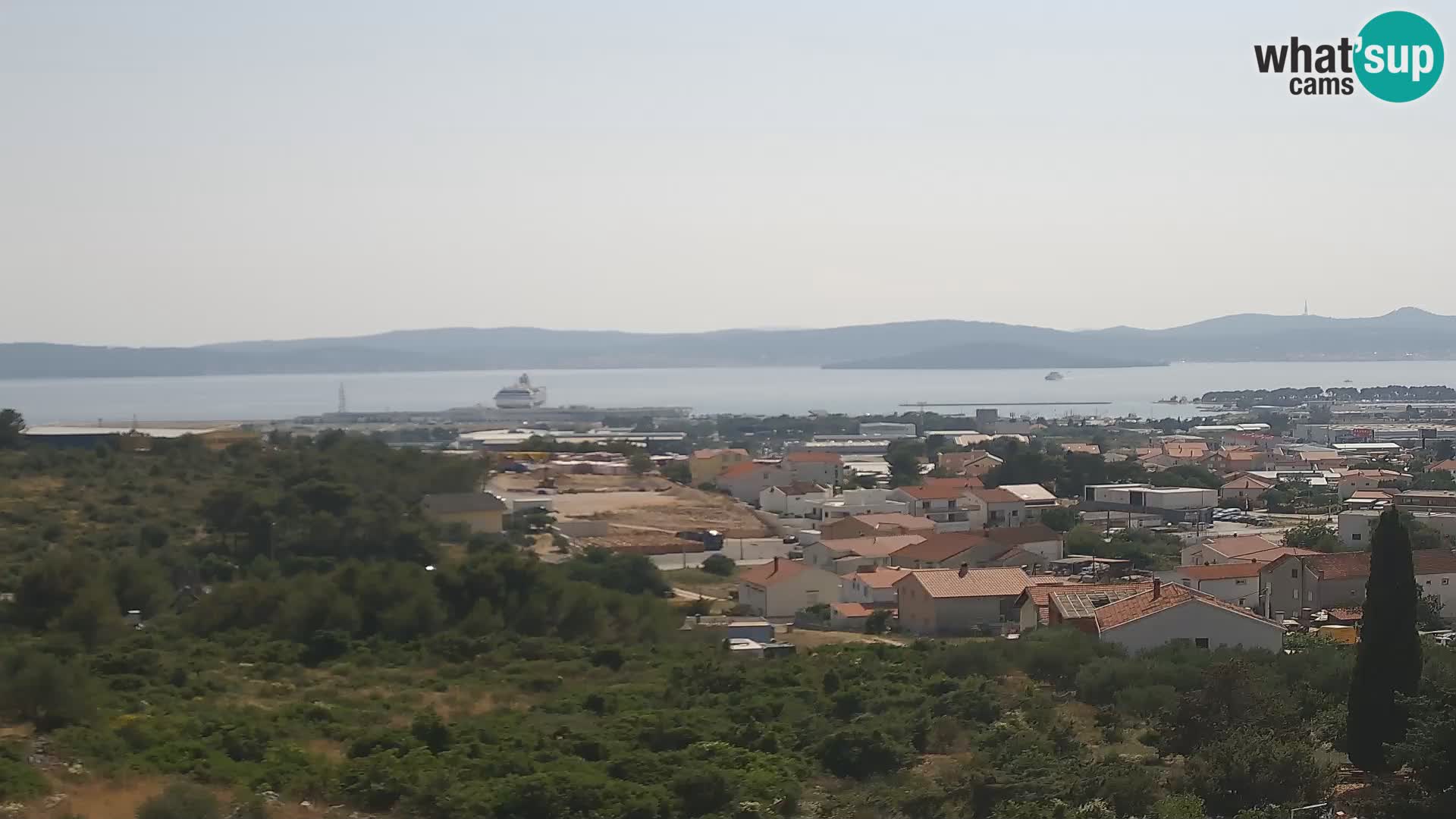 Zadar Port Gazenica Webcam Panorama, Zadar, Croatie