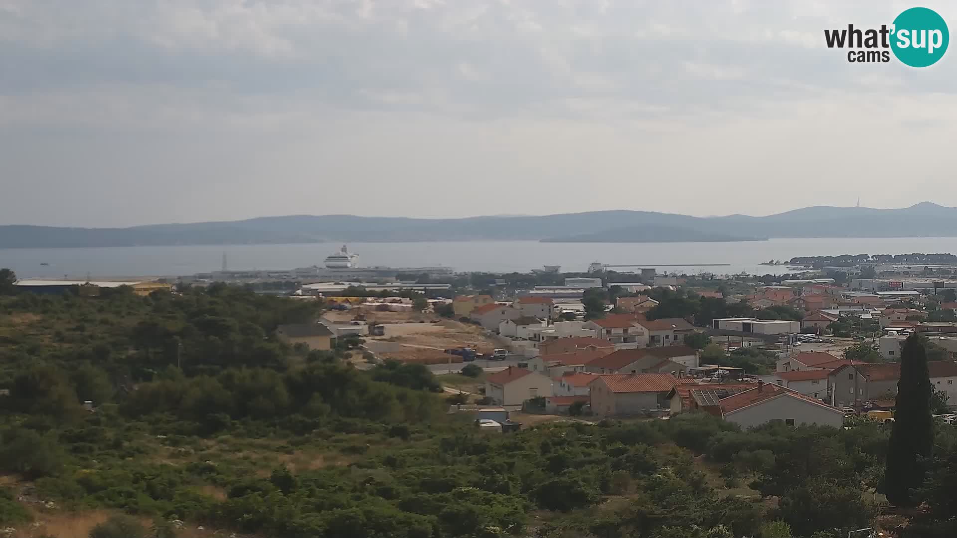 Zadar Port Gazenica Webcam Panorama, Zadar, Croatie