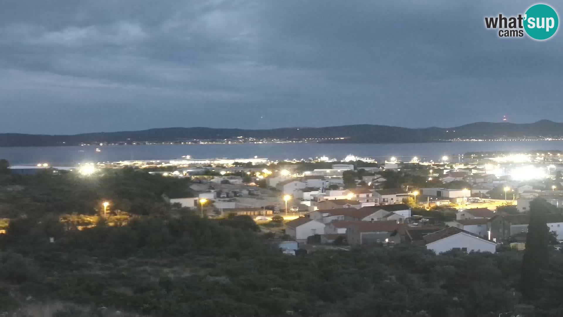 Zadar Port Gazenica Webcam Panorama, Zadar, Croatia