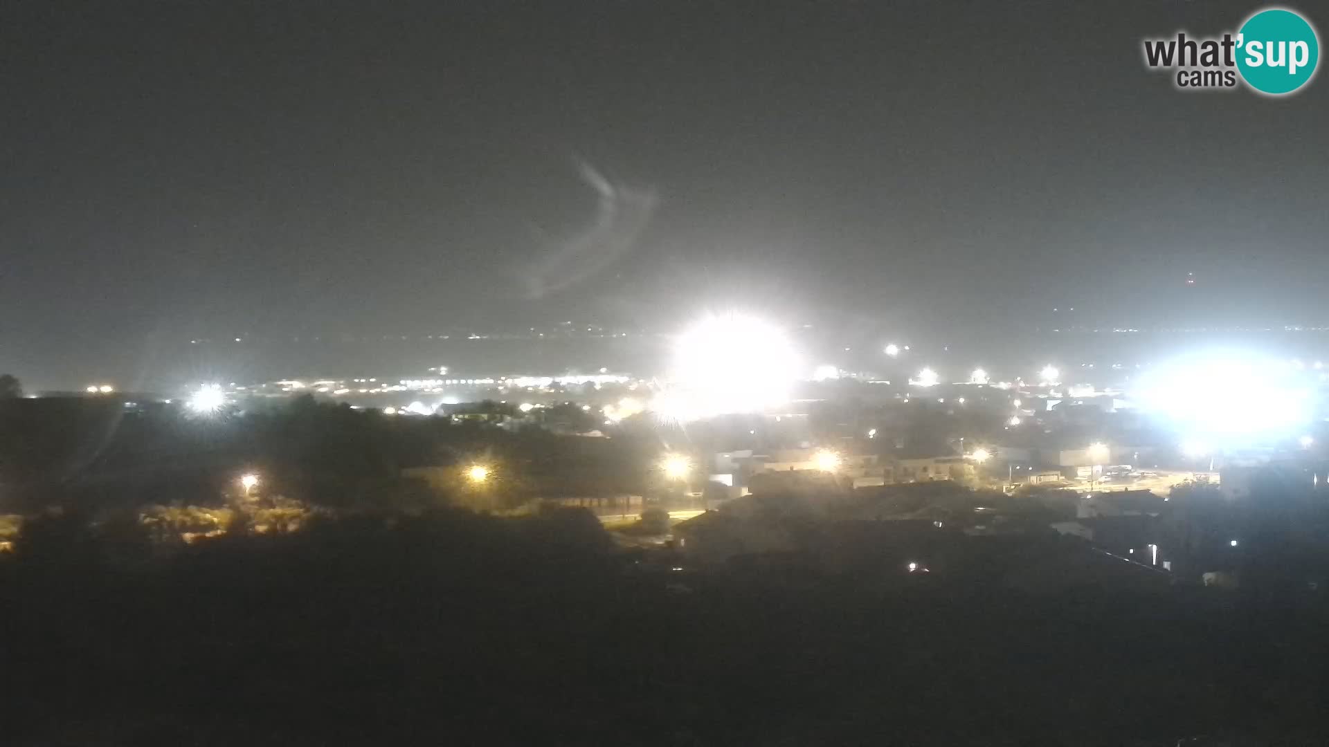 Panorama de la Webcam del Puerto Gazenica de Zadar, Zadar, Croacia