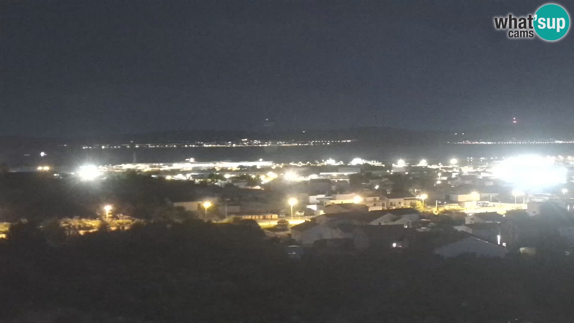 Panorama de la Webcam del Puerto Gazenica de Zadar, Zadar, Croacia