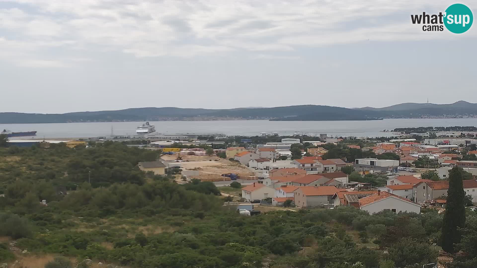 Zadar Port Gazenica Webcam Panorama, Zadar, Croatia