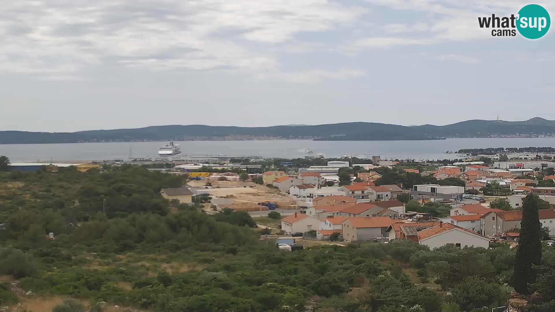 Zadar Port Gazenica Webcam Panorama, Zadar, Croatie