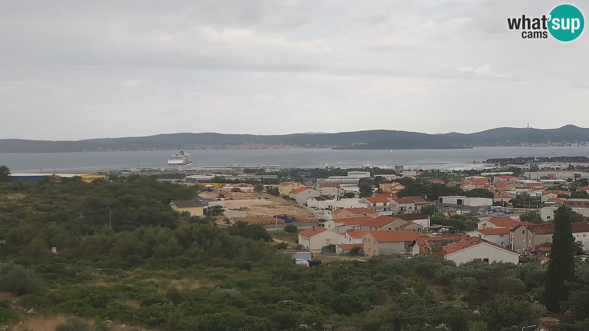 Zadar Port Gazenica Webcam Panorama, Zadar, Croatia
