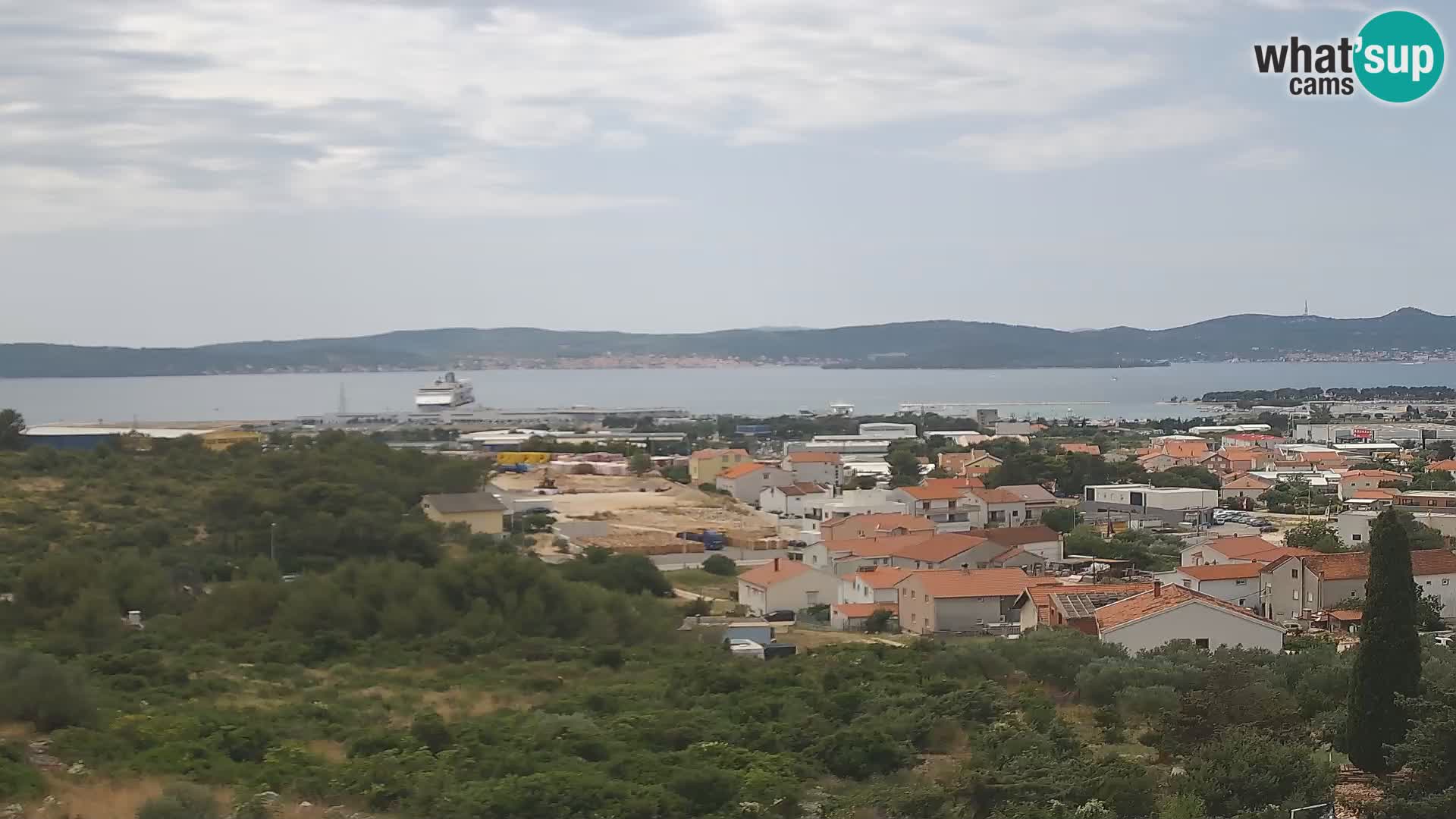 Zadar Porto di Gazenica Webcam Panorama, Zara, Croazia