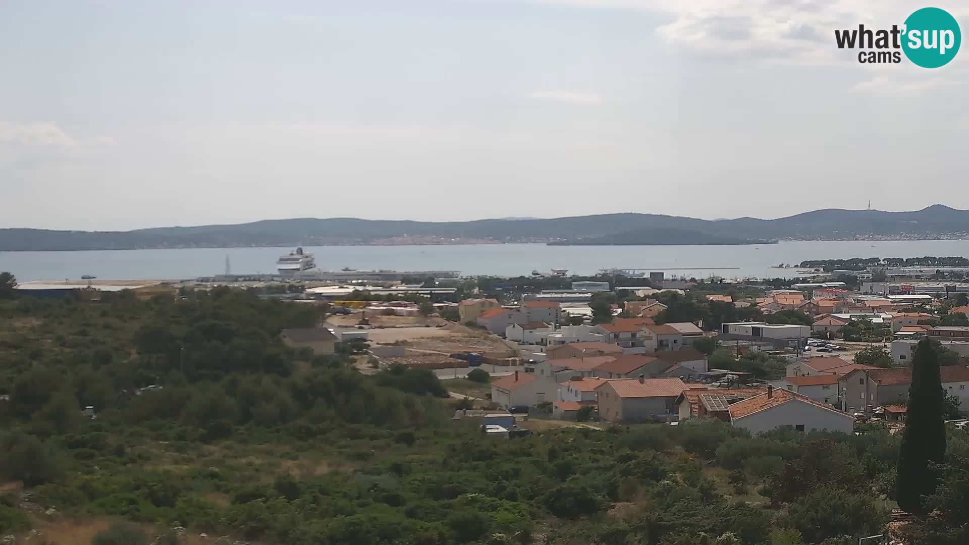 Zadar Port Gazenica Webcam Panorama, Zadar, Croatia
