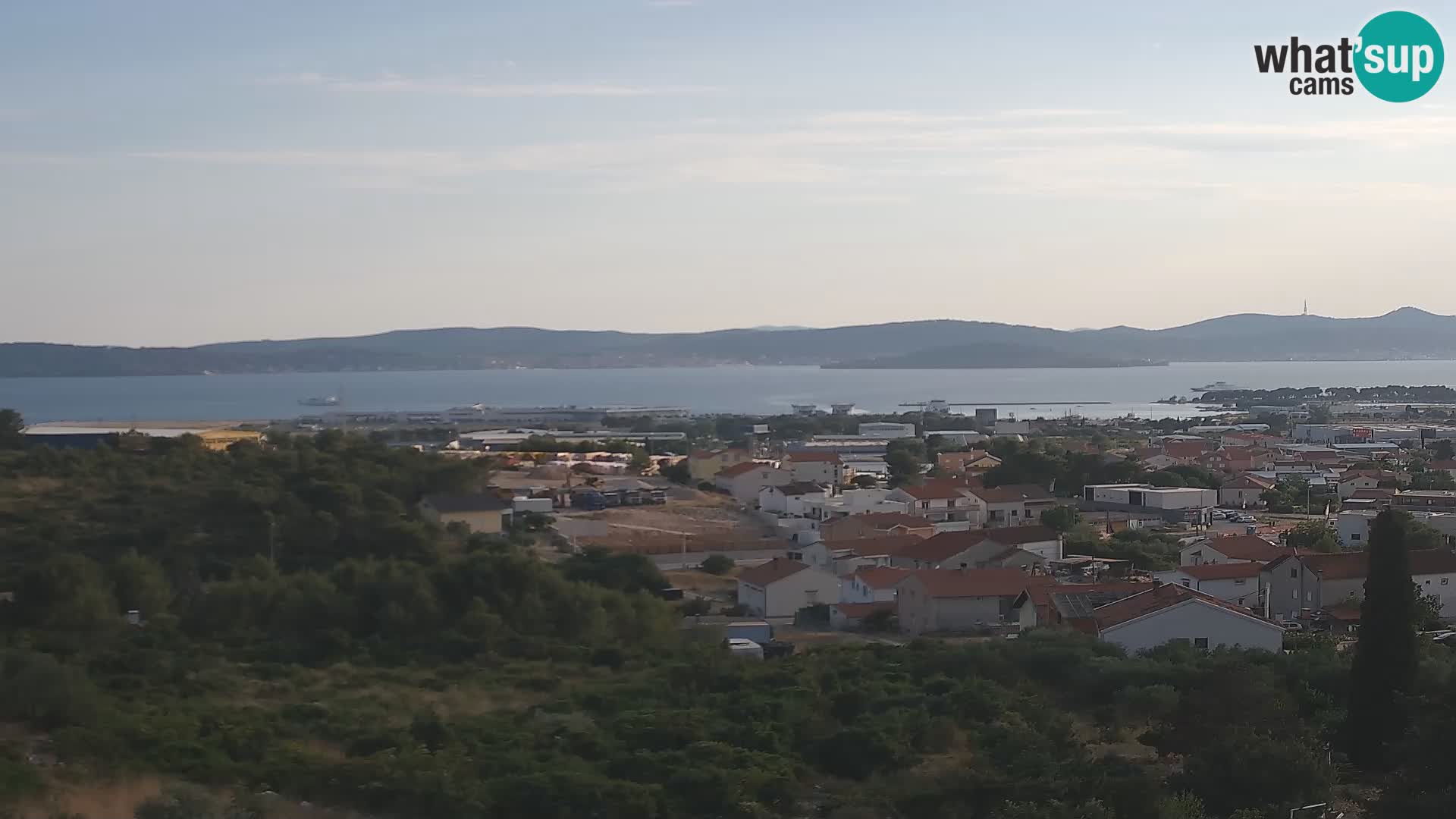 Zadar Port Gazenica Webcam Panorama, Zadar, Kroatien