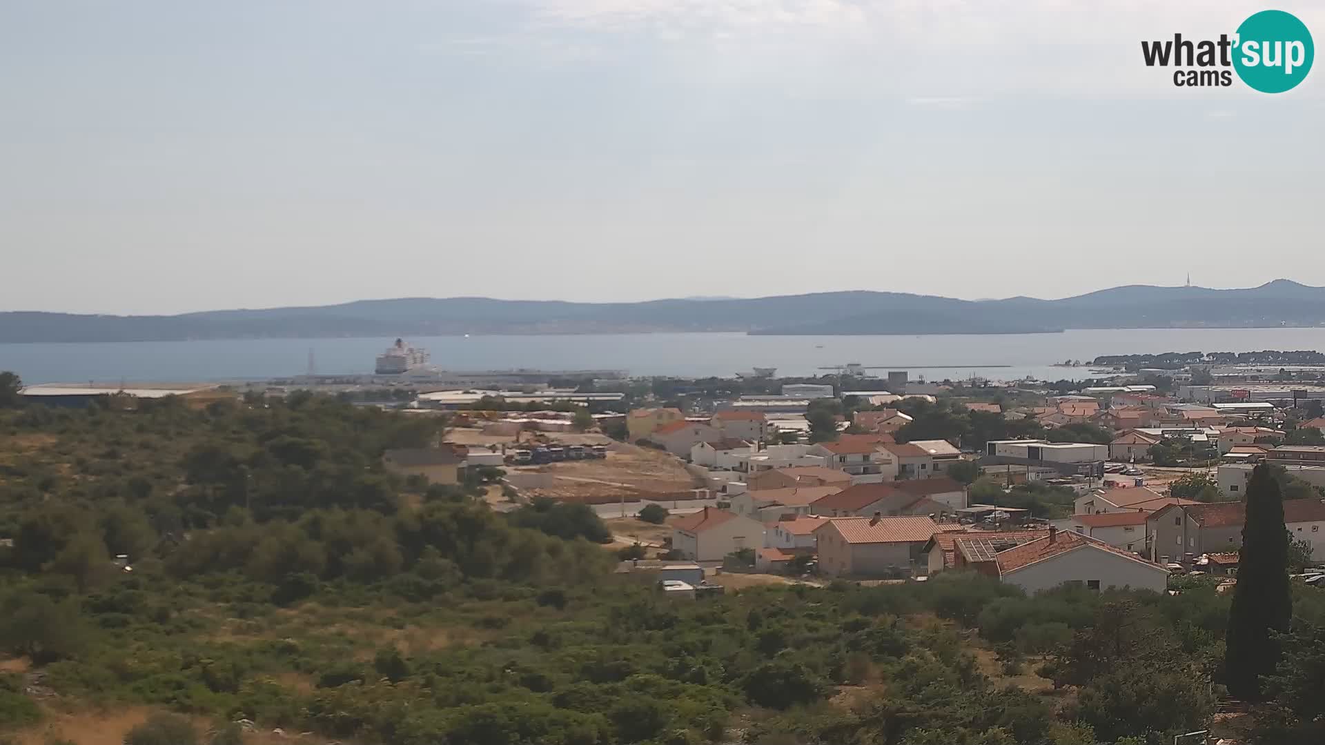 Zadar Port Gazenica Webcam Panorama, Zadar, Croatia