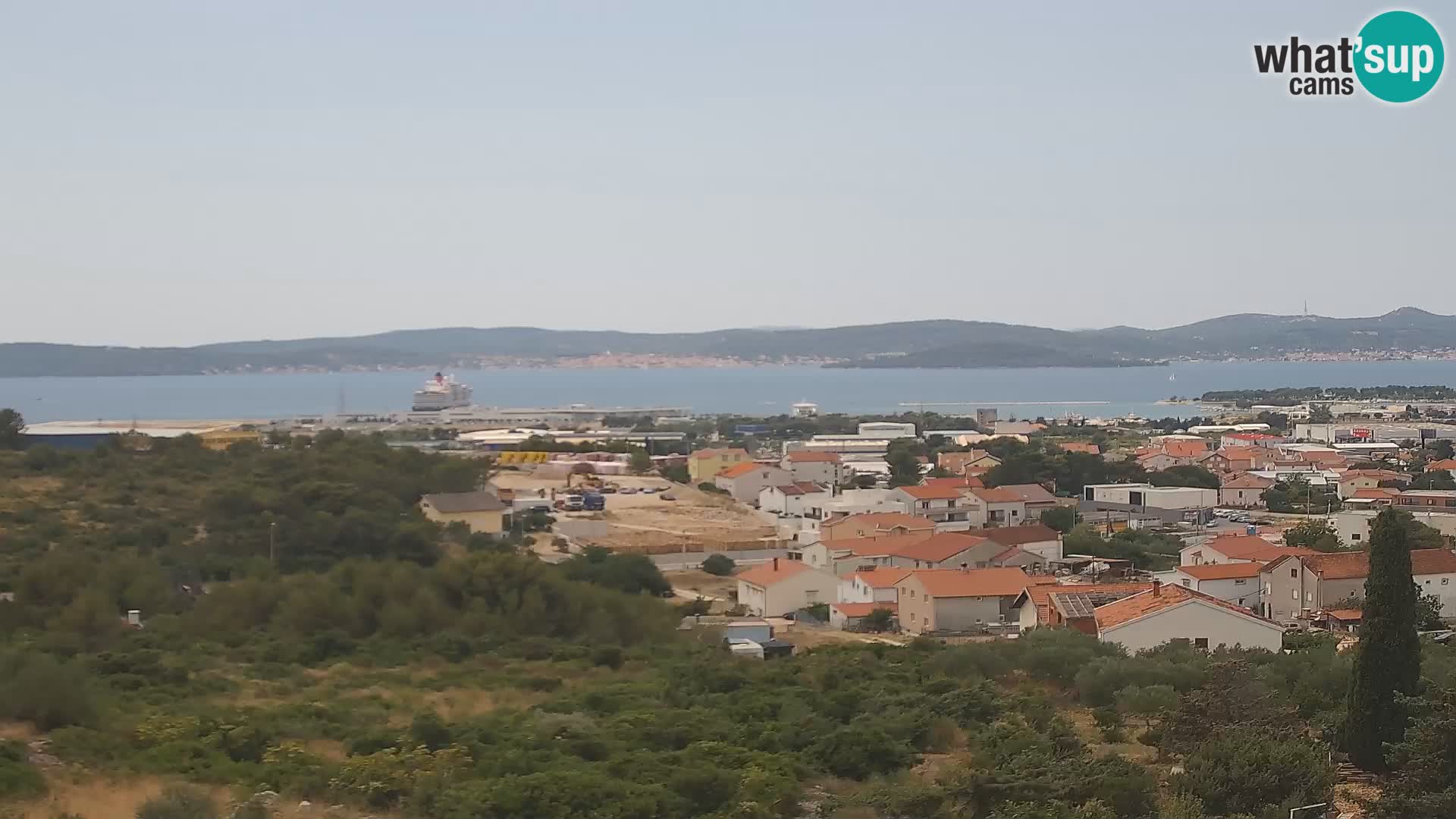 Zadar Port Gazenica Webcam Panorama, Zadar, Croatia