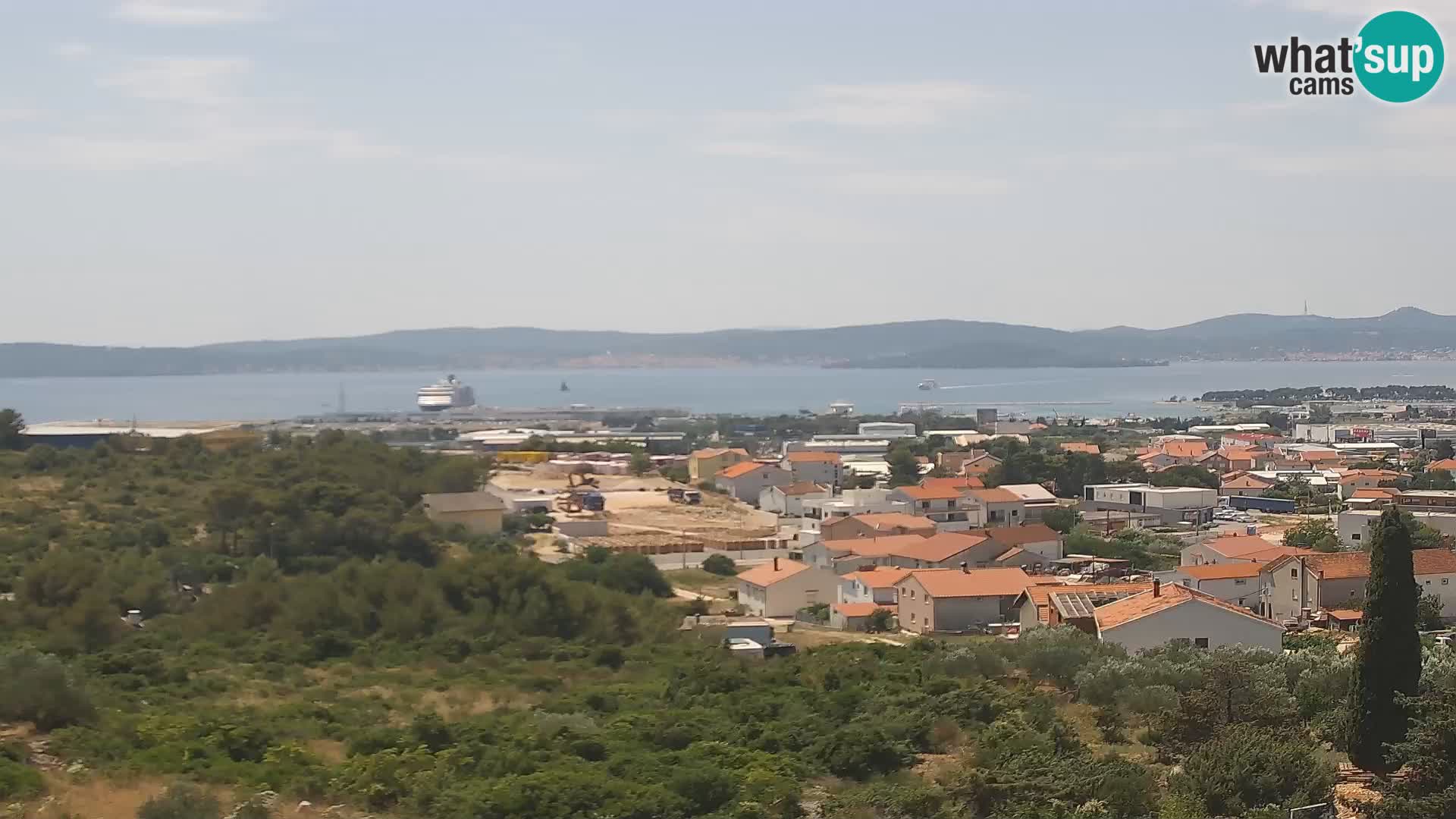 Zadar Port Gazenica Webcam Panorama, Zadar, Croatia