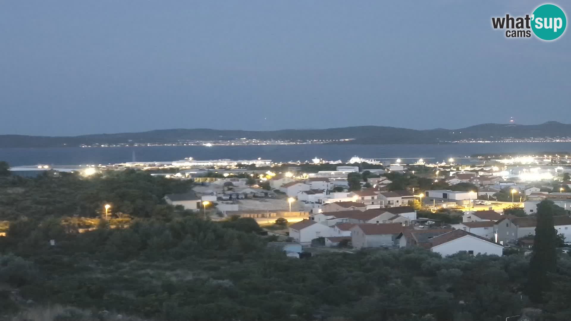 Zadar Port Gazenica Webcam Panorama, Zadar, Croatia