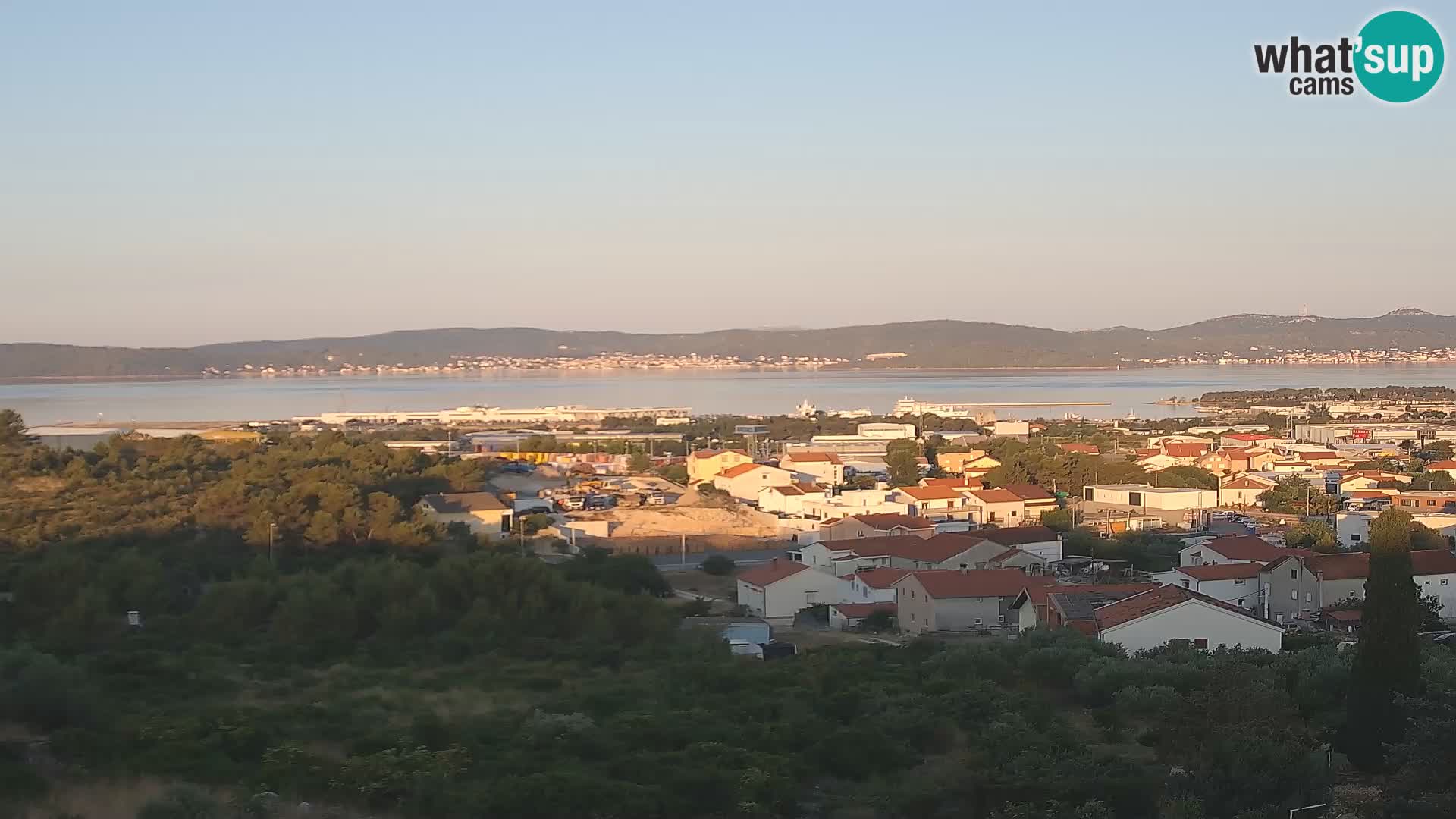 Zadar Port Gazenica Webcam Panorama, Zadar, Croatie