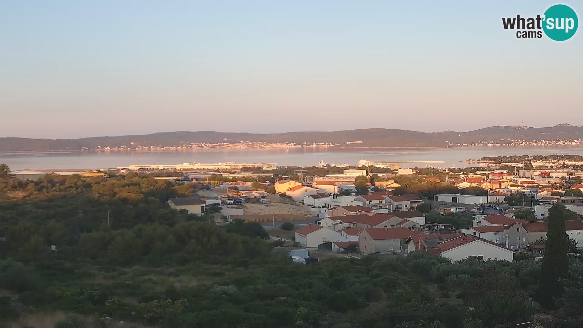 Zadar Port Gazenica Webcam Panorama, Zadar, Croatie