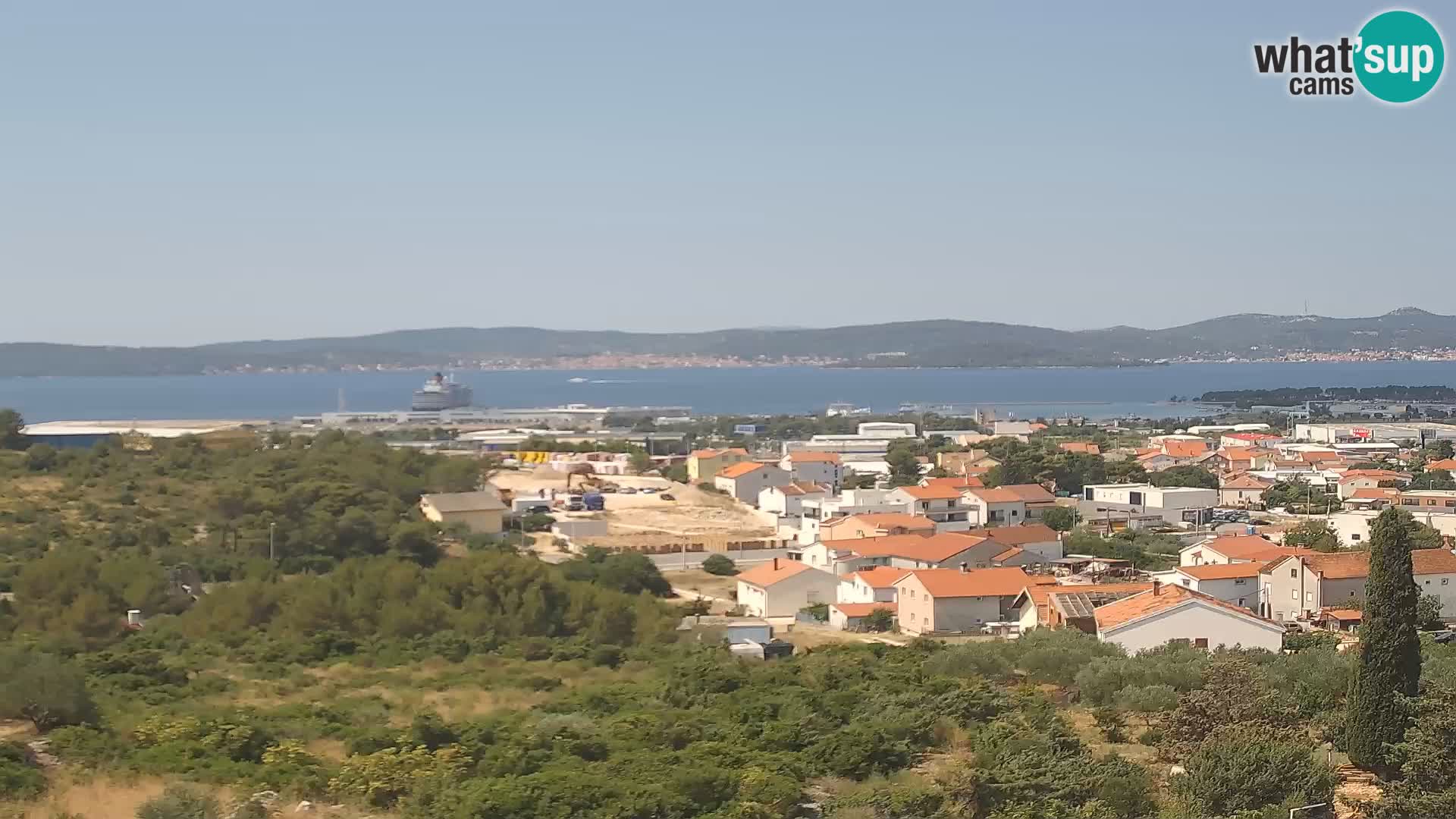 Zadar Port Gazenica Webcam Panorama, Zadar, Croatia