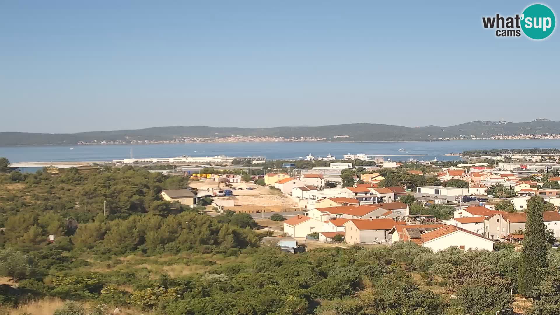 Zadar Port Gazenica Webcam Panorama, Zadar, Croatia