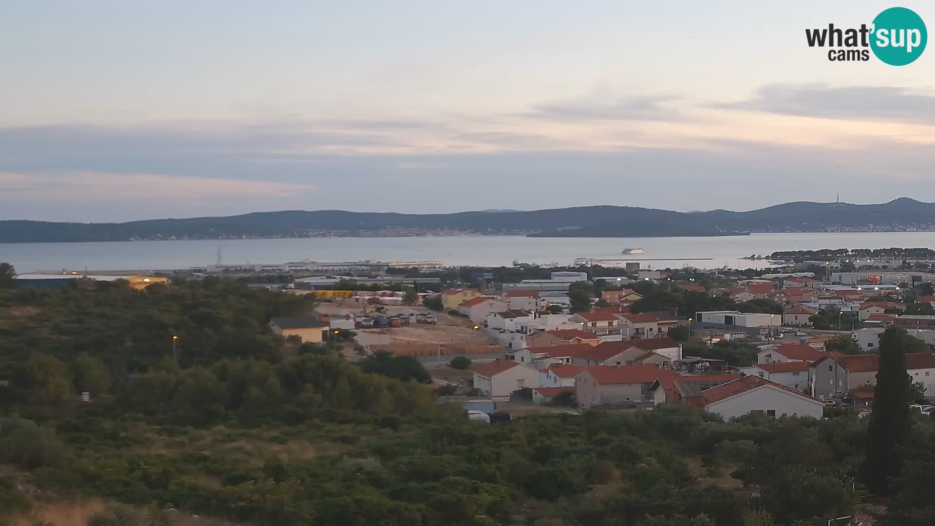 Zadar Port Gazenica Webcam Panorama, Zadar, Croatie