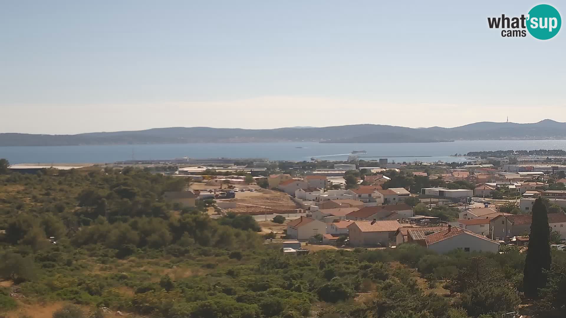 Zadar Port Gazenica Webcam Panorama, Zadar, Kroatien