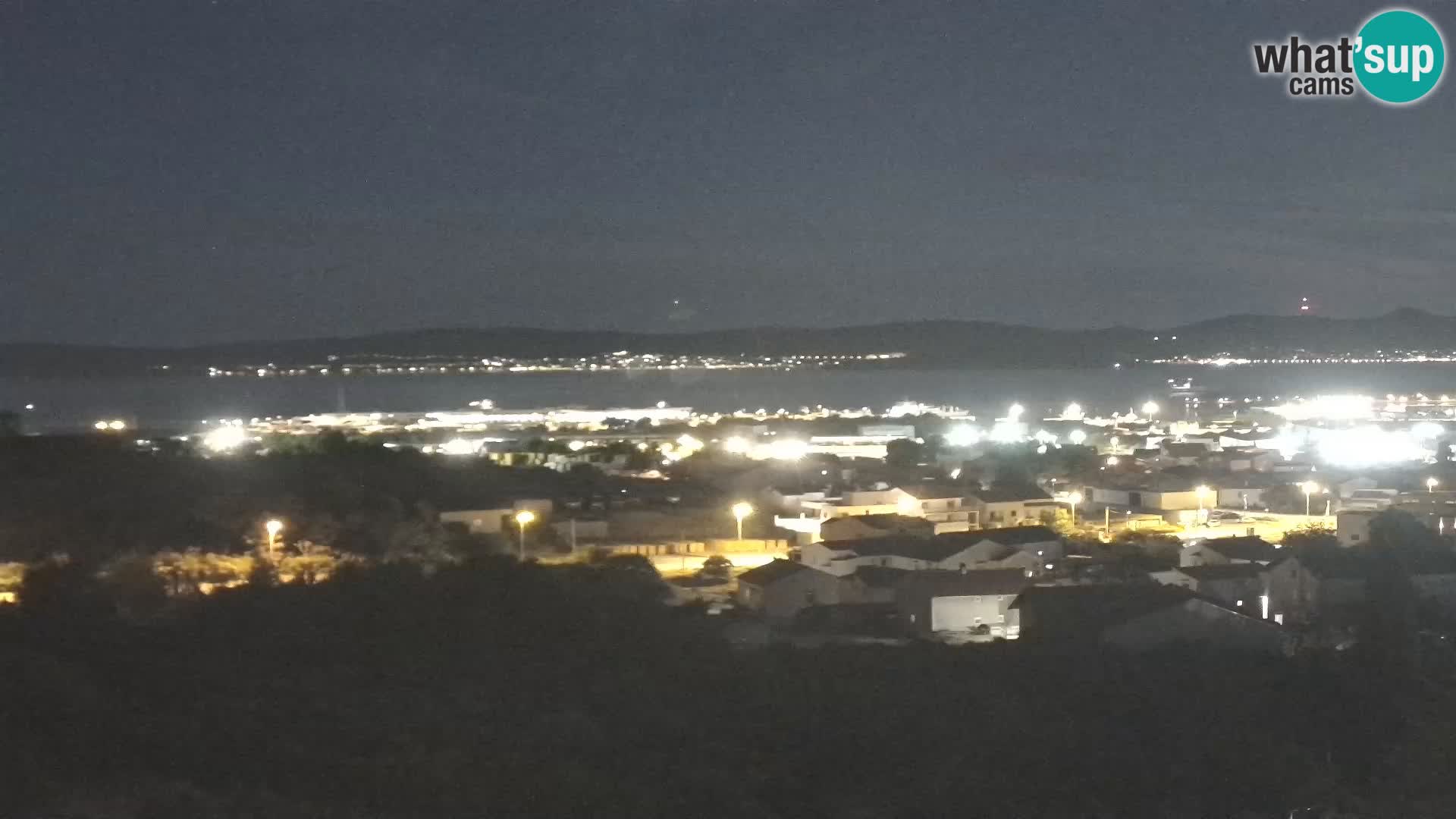 Panorama de la Webcam del Puerto Gazenica de Zadar, Zadar, Croacia
